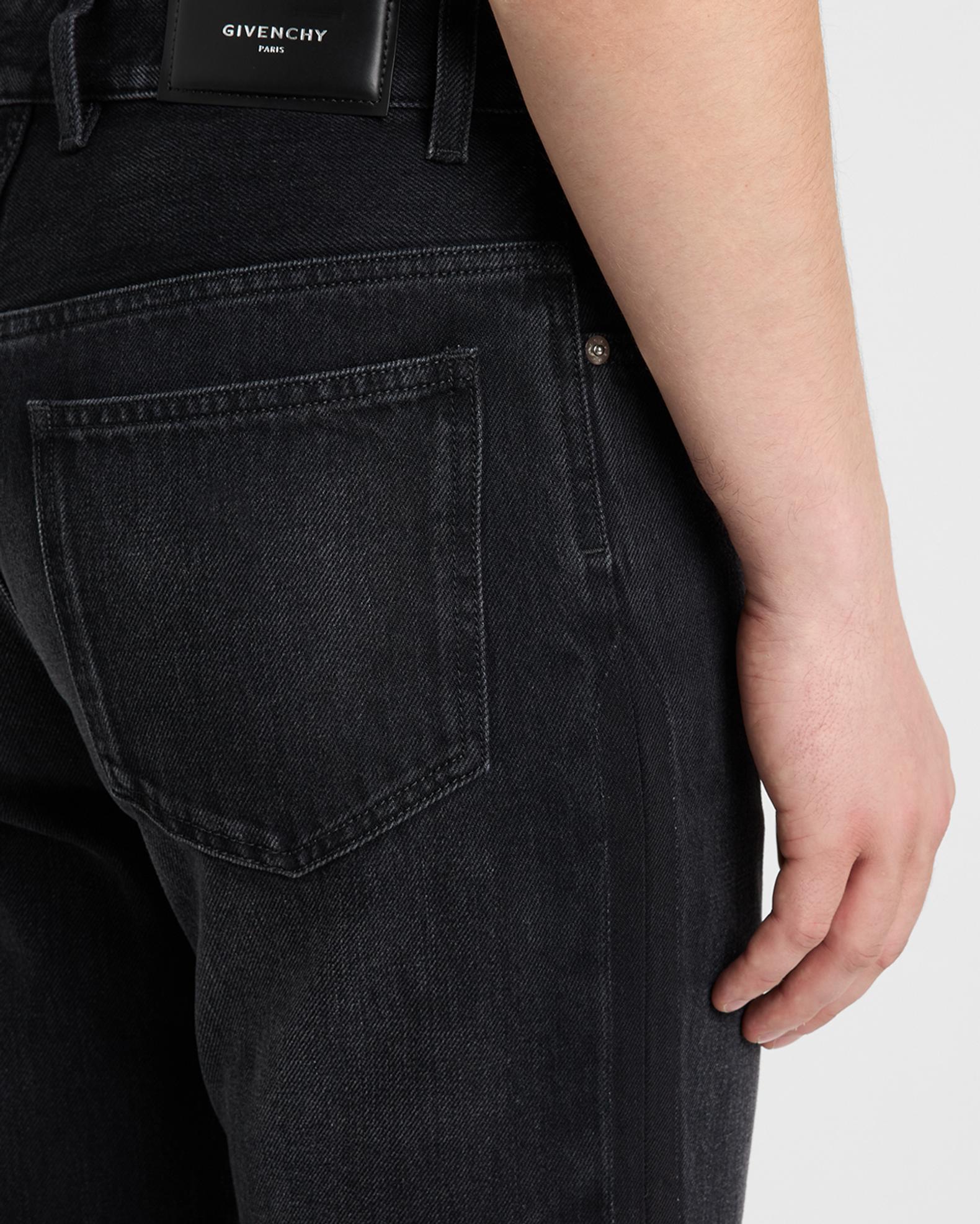 Givenchy Men's Straight-Fit Black Denim Jeans | Neiman Marcus