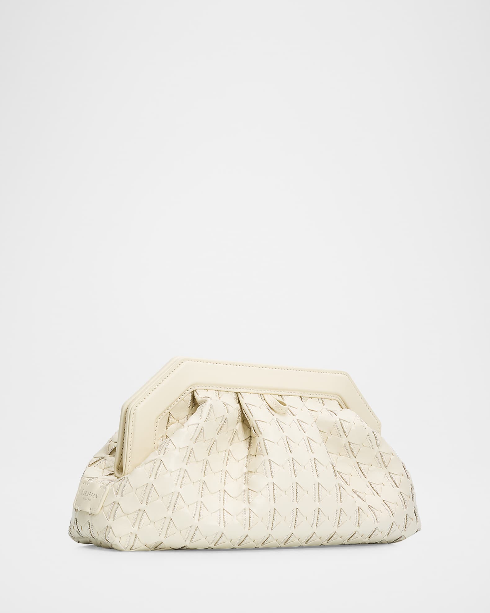 Serapian Secret Mosaico Microchain Clutch Bag | Neiman Marcus