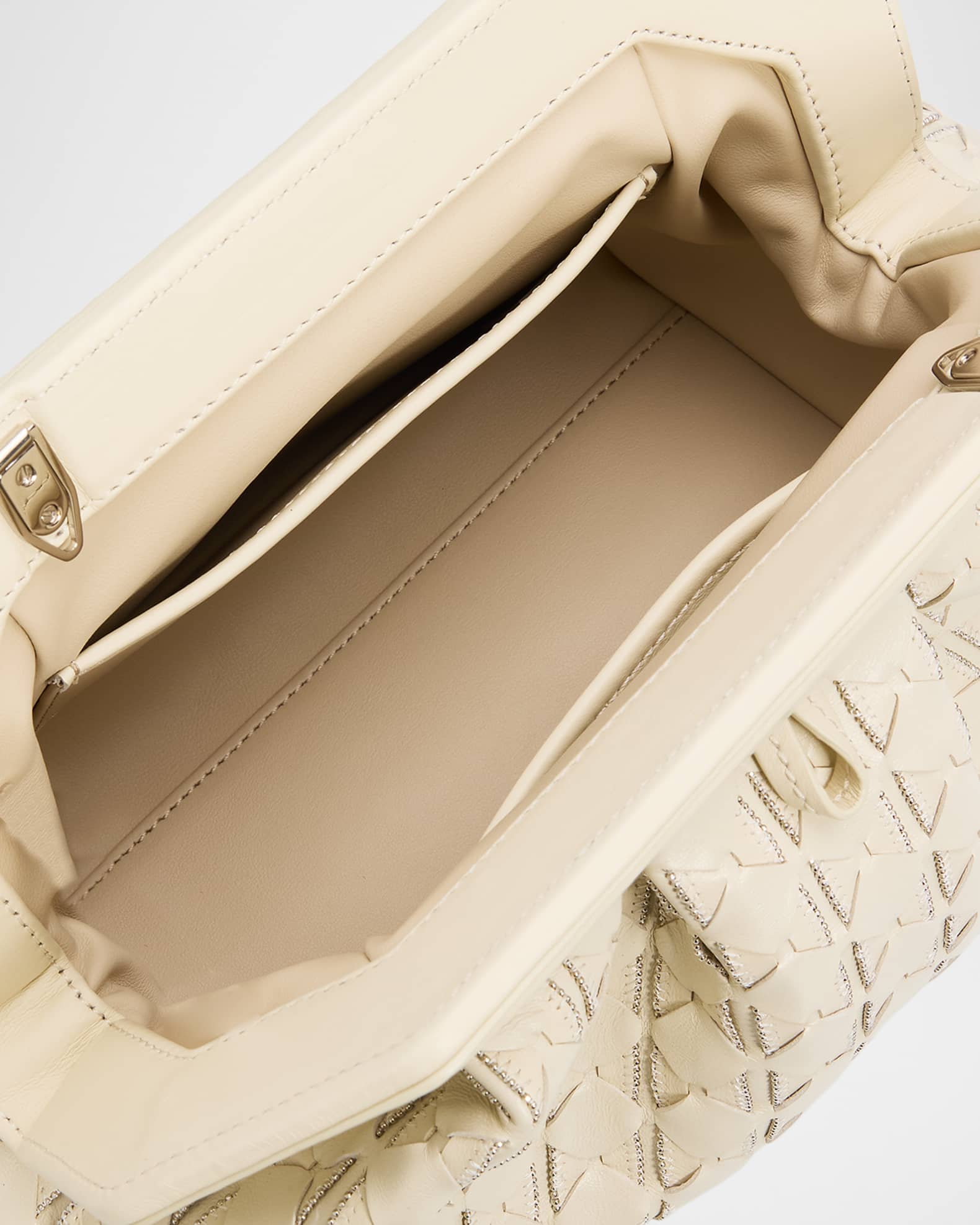 Serapian Secret Mosaico Microchain Clutch Bag | Neiman Marcus