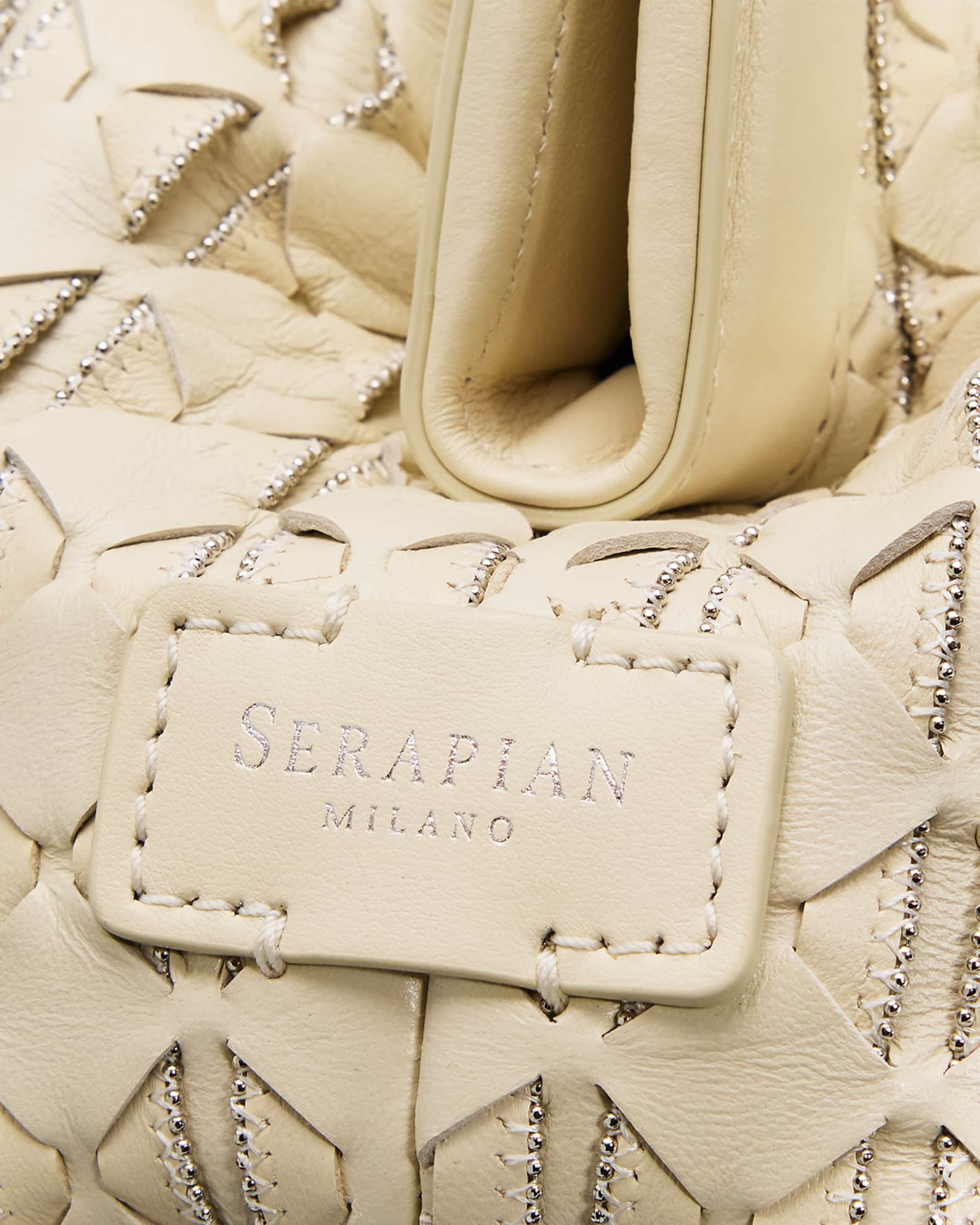 Serapian Secret Mosaico Microchain Clutch Bag | Neiman Marcus