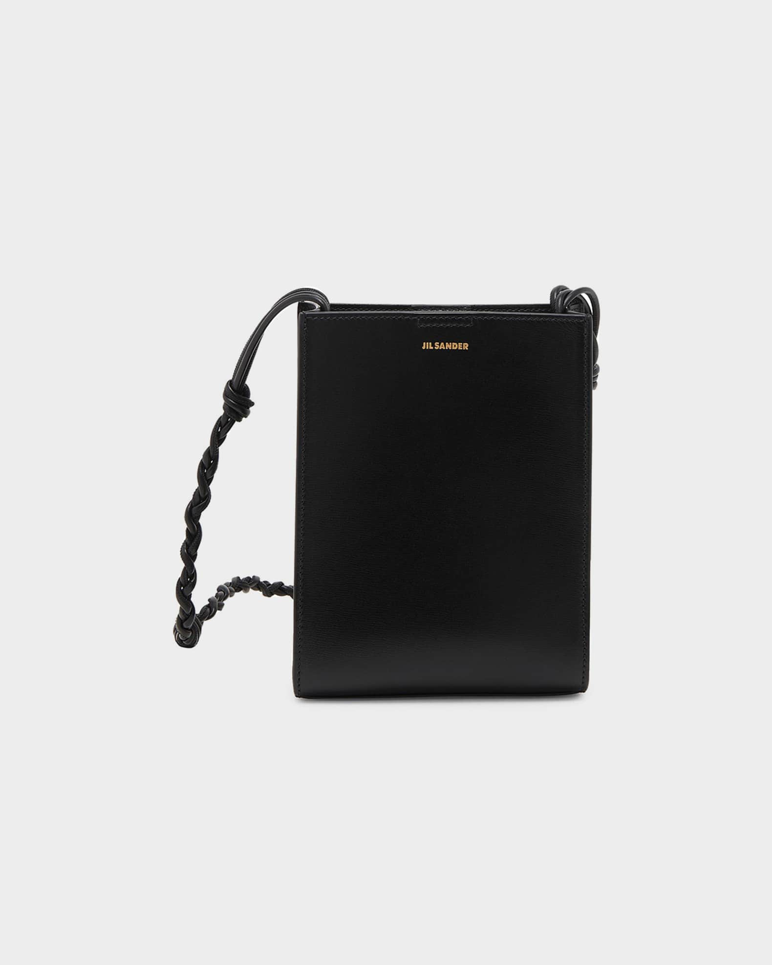 Jil Sander Tangle Small Leather Crossbody Bag | Neiman Marcus