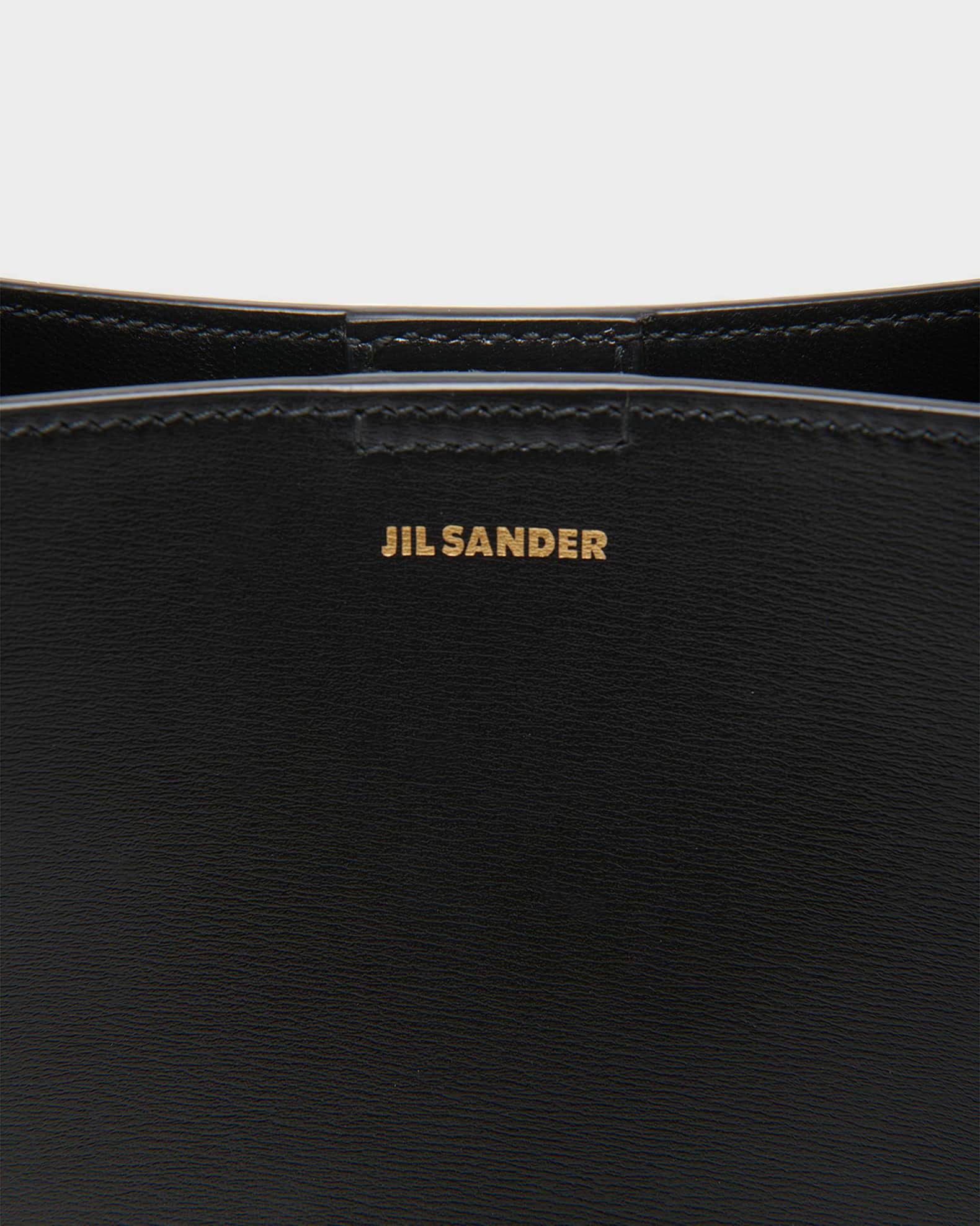 Jil Sander Tangle Small Leather Crossbody Bag | Neiman Marcus