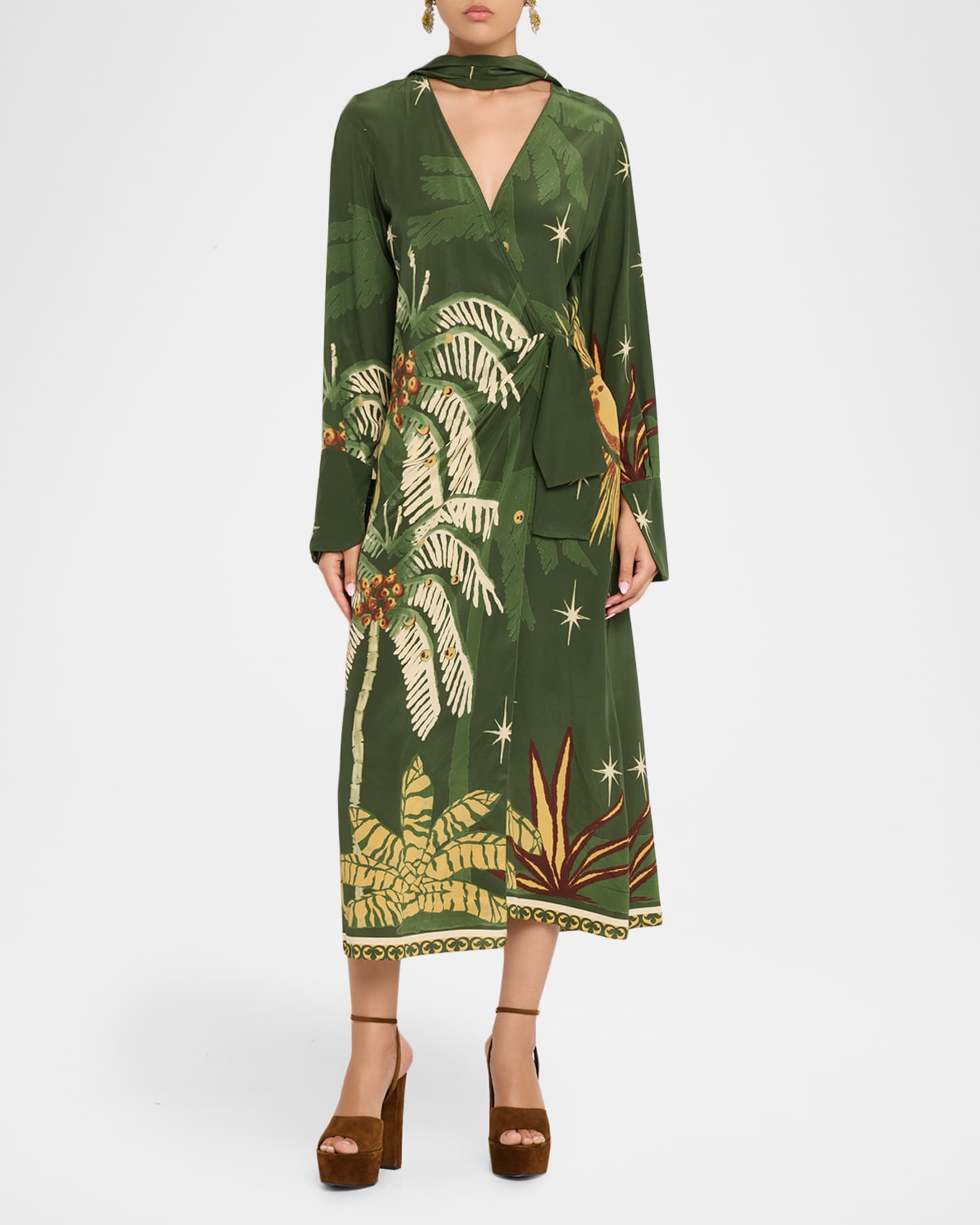 tea collection eternal city wrap dress sale Instant Energy Faux  ModCloth Styled this season with The Ravello Straw hat in China blue Forever Women's Ever New Dresses |