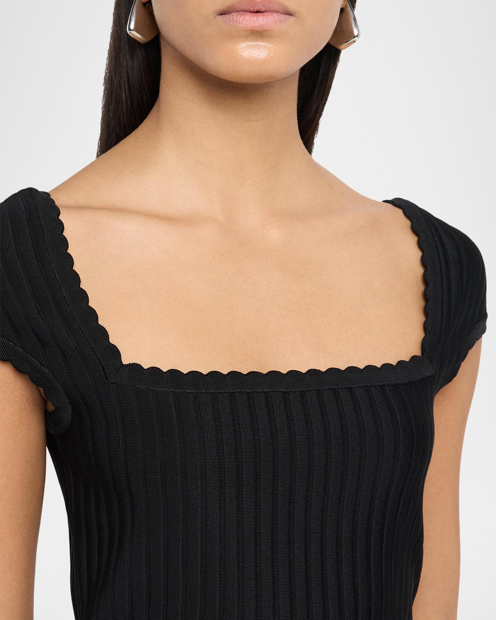 Givenchy Cap-Sleeve Pleated Mini Dress | Neiman Marcus