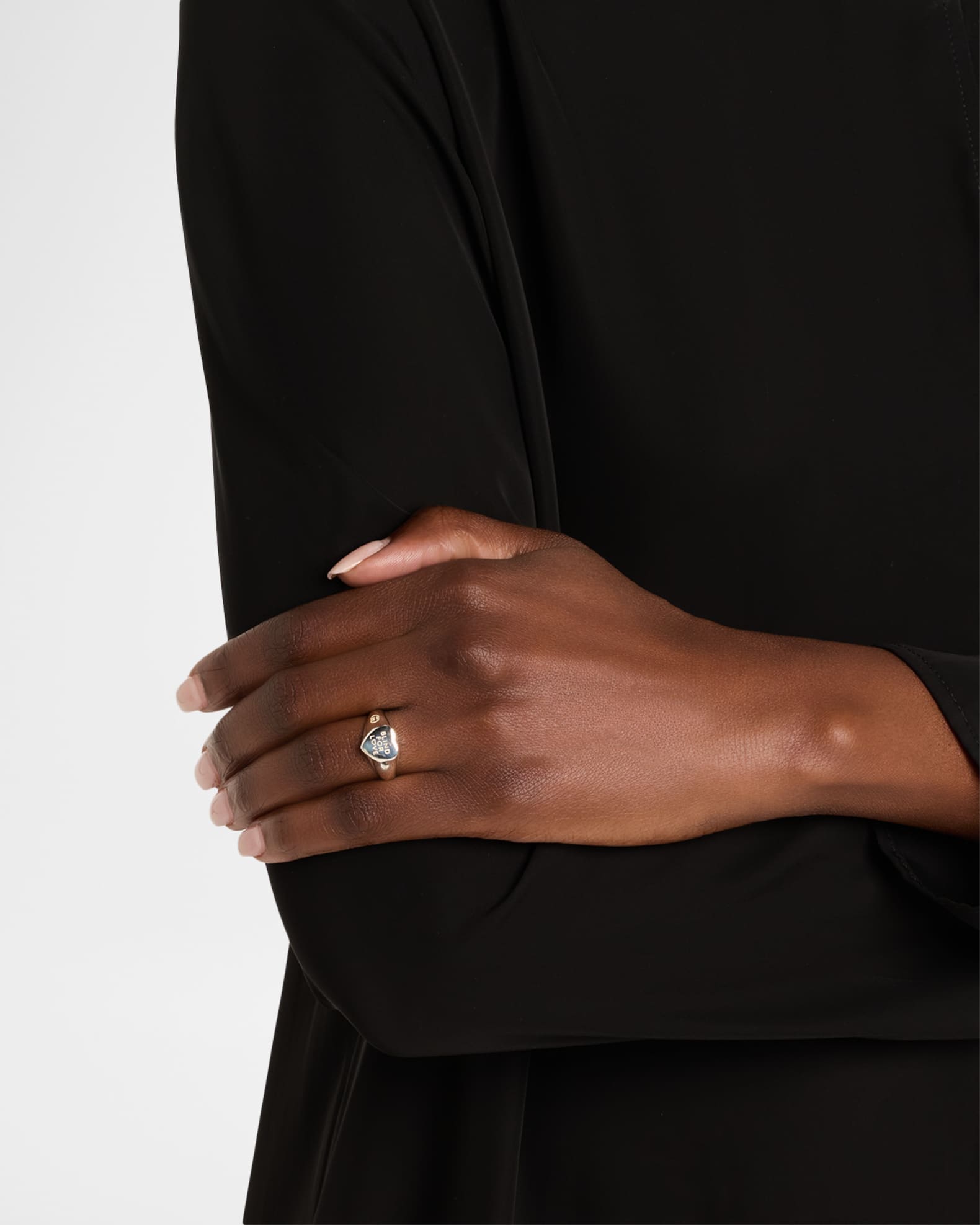 Gucci Blind For Love Heart Ring | Neiman Marcus
