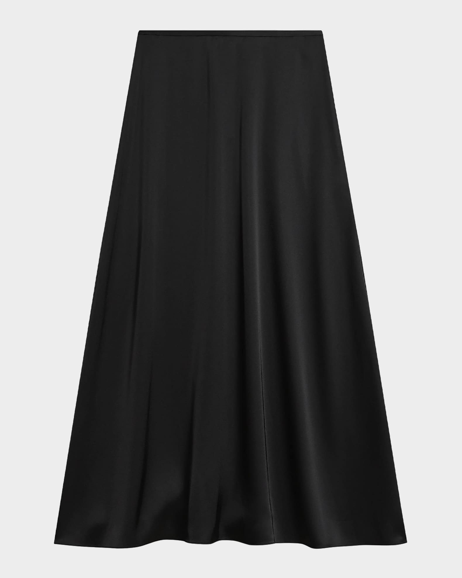 Theory A-Line Satin Maxi Skirt | Neiman Marcus