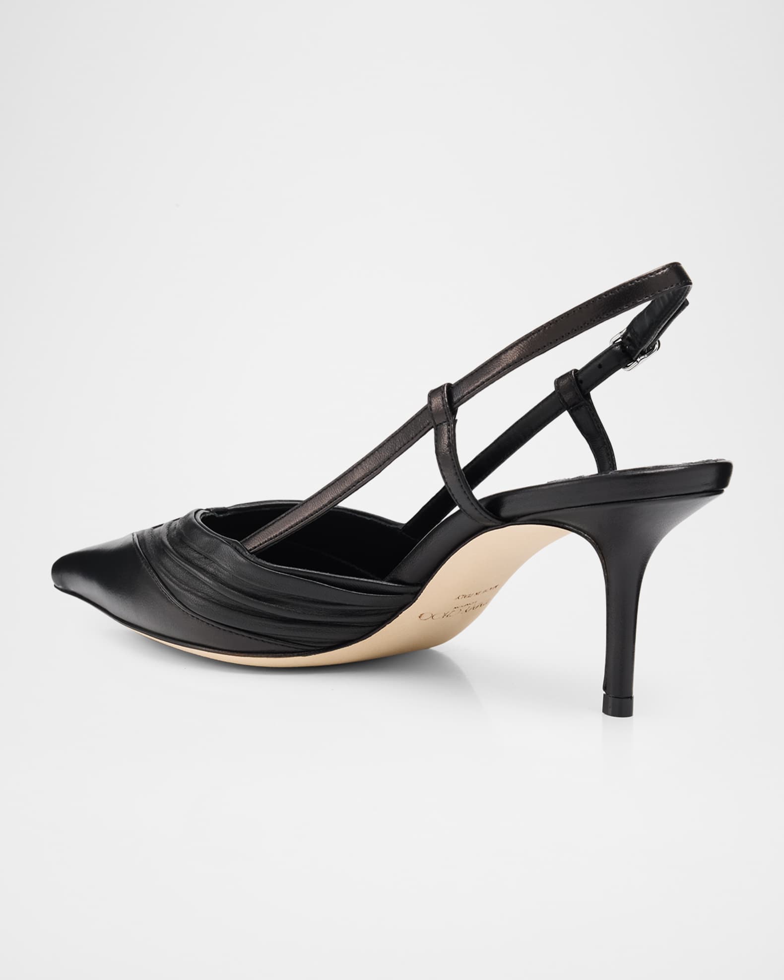 Jimmy Choo Afia 65 Leather Slingback Pumps | Neiman Marcus