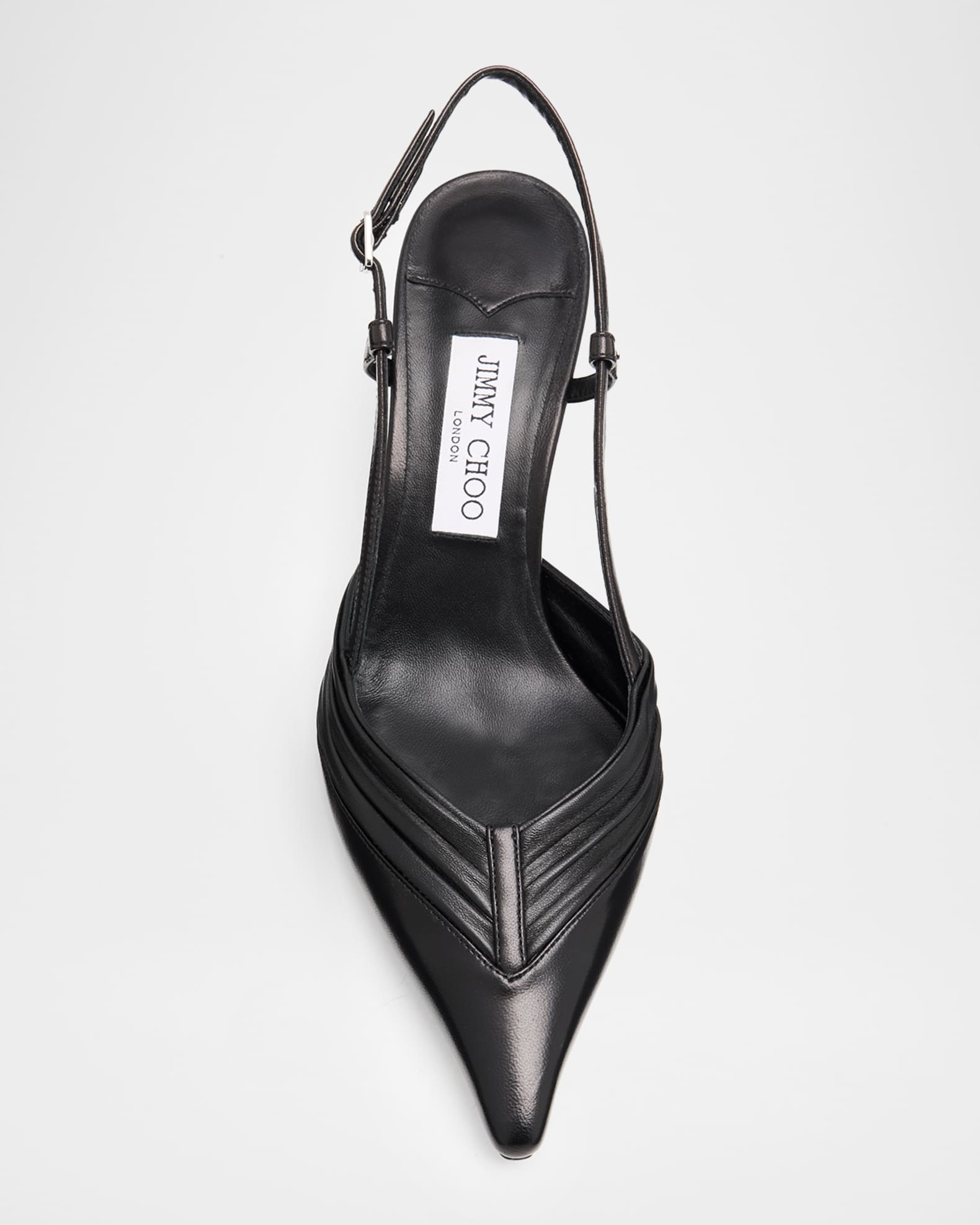 Jimmy Choo Afia 65 Leather Slingback Pumps | Neiman Marcus