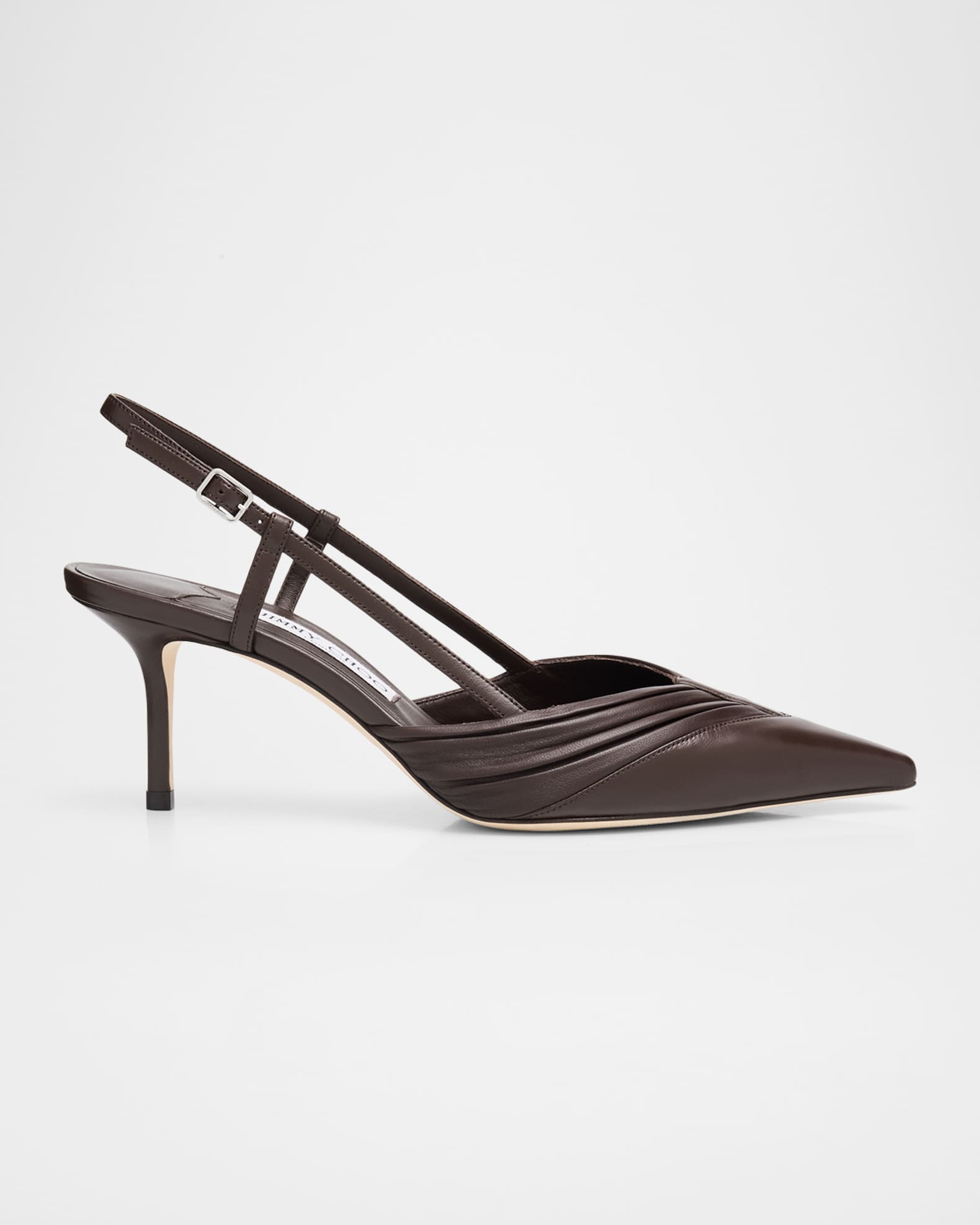 Jimmy Choo Afia 65 Leather Slingback Pumps | Neiman Marcus
