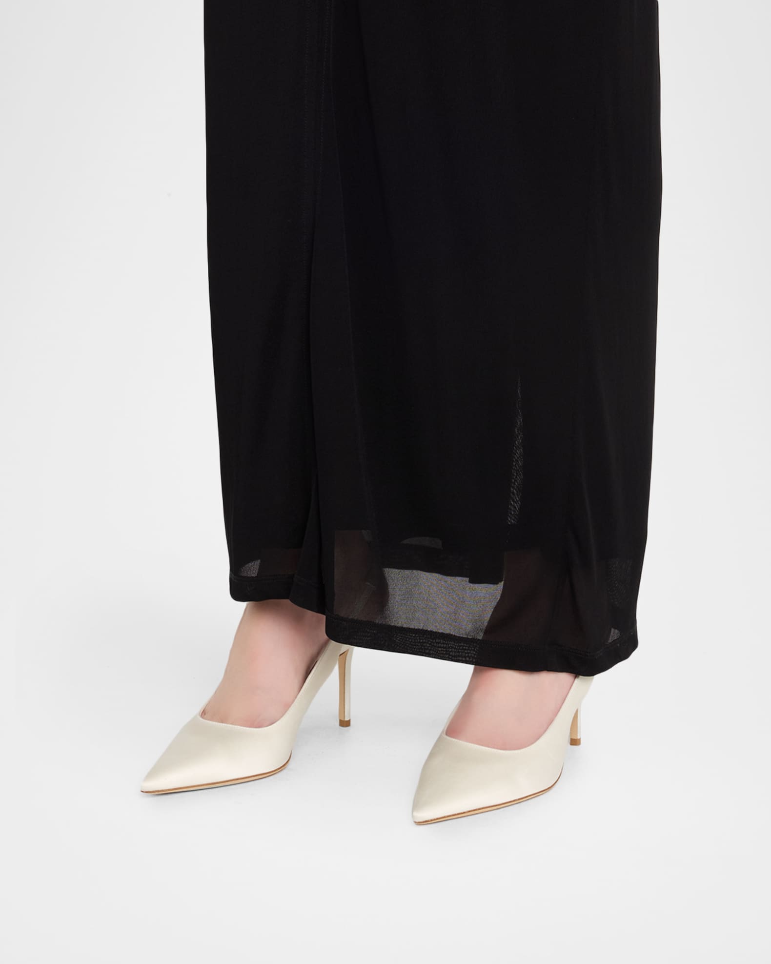 Jimmy Choo Love 85 Satin Slingback Pumps | Neiman Marcus