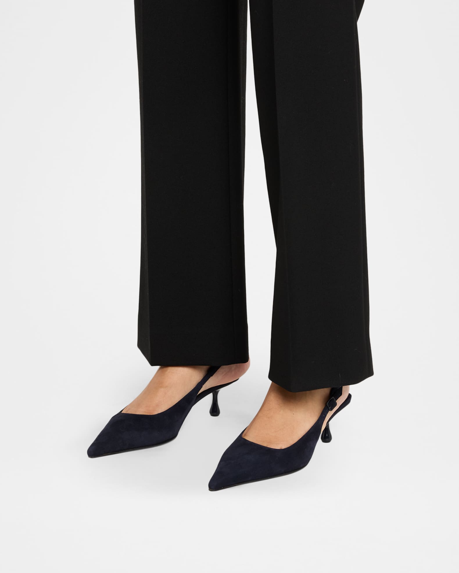 Jimmy Choo Amel 50 Suede Slingback Pumps | Neiman Marcus