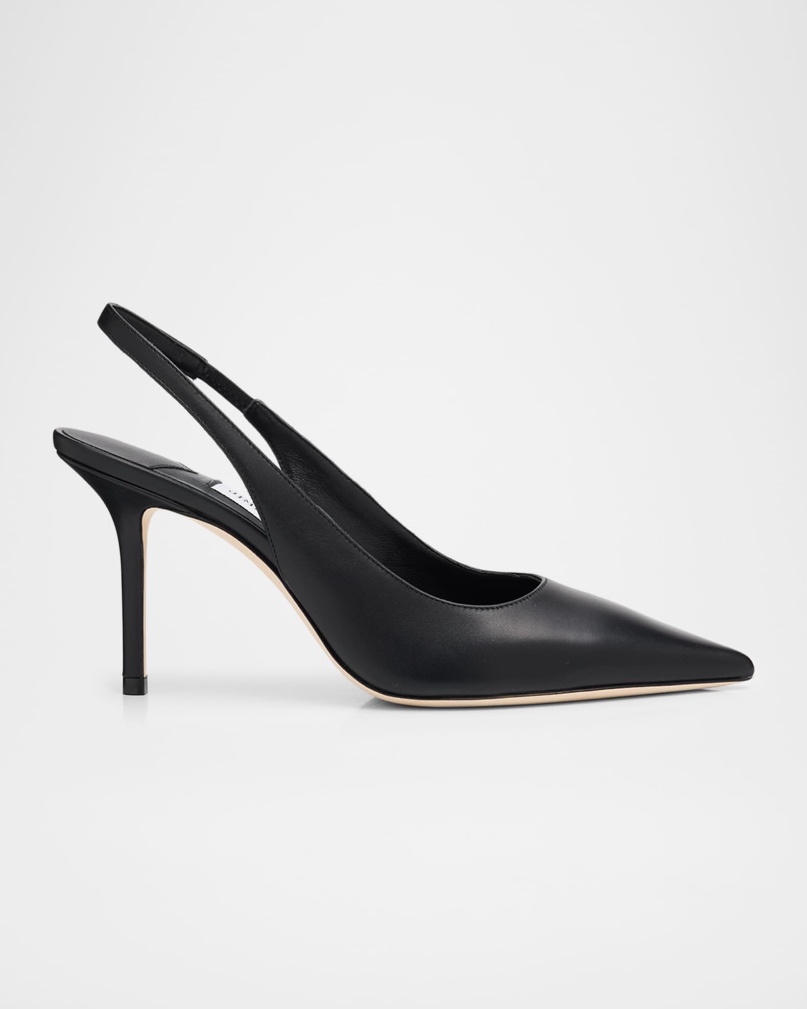 PSーLOVE Jimmy Choo 85mm Love Leather Slingback Pumps | Neiman Marcus