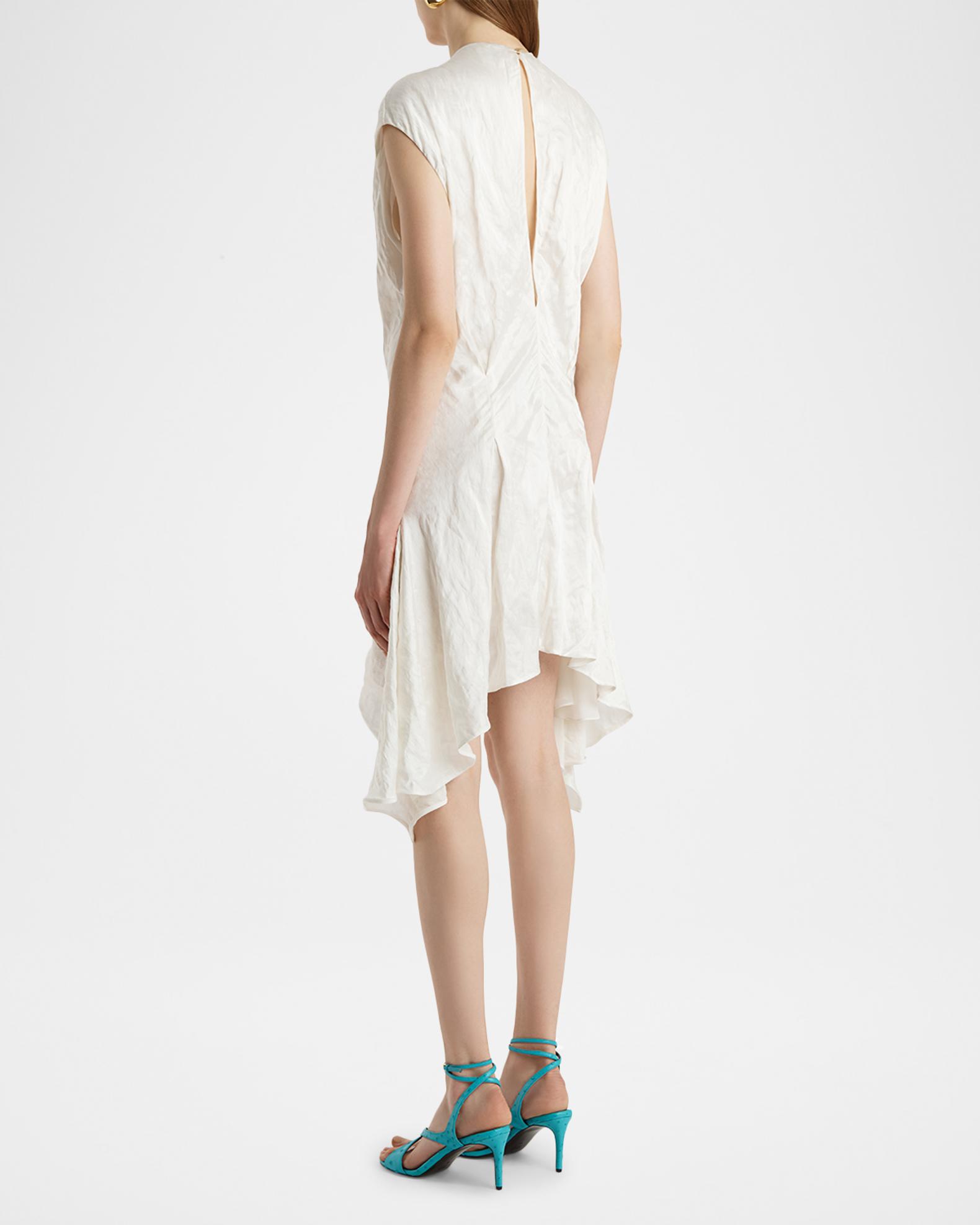 Khaite Merith Mini Wrap Dress | Neiman Marcus