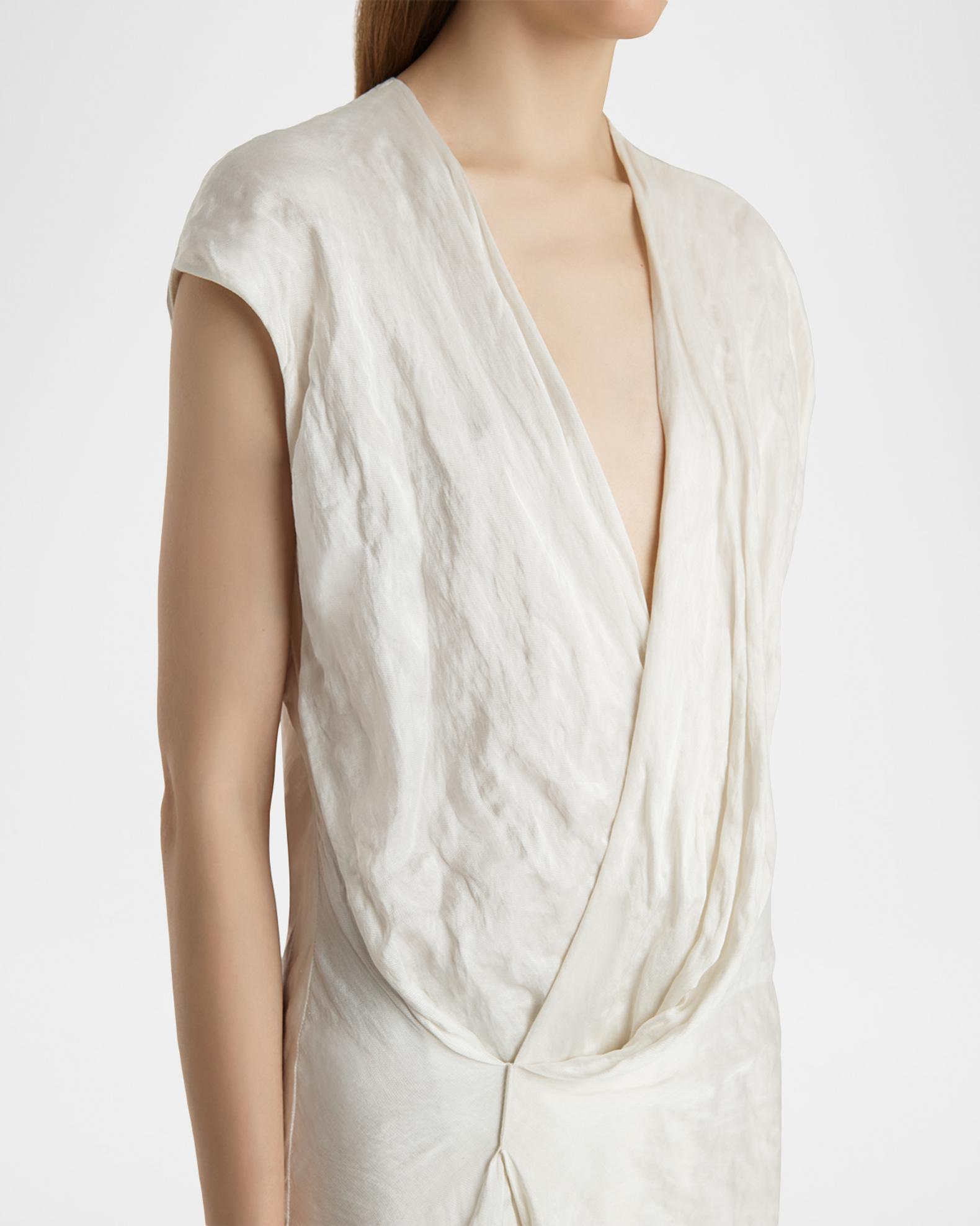 Khaite Merith Mini Wrap Dress | Neiman Marcus