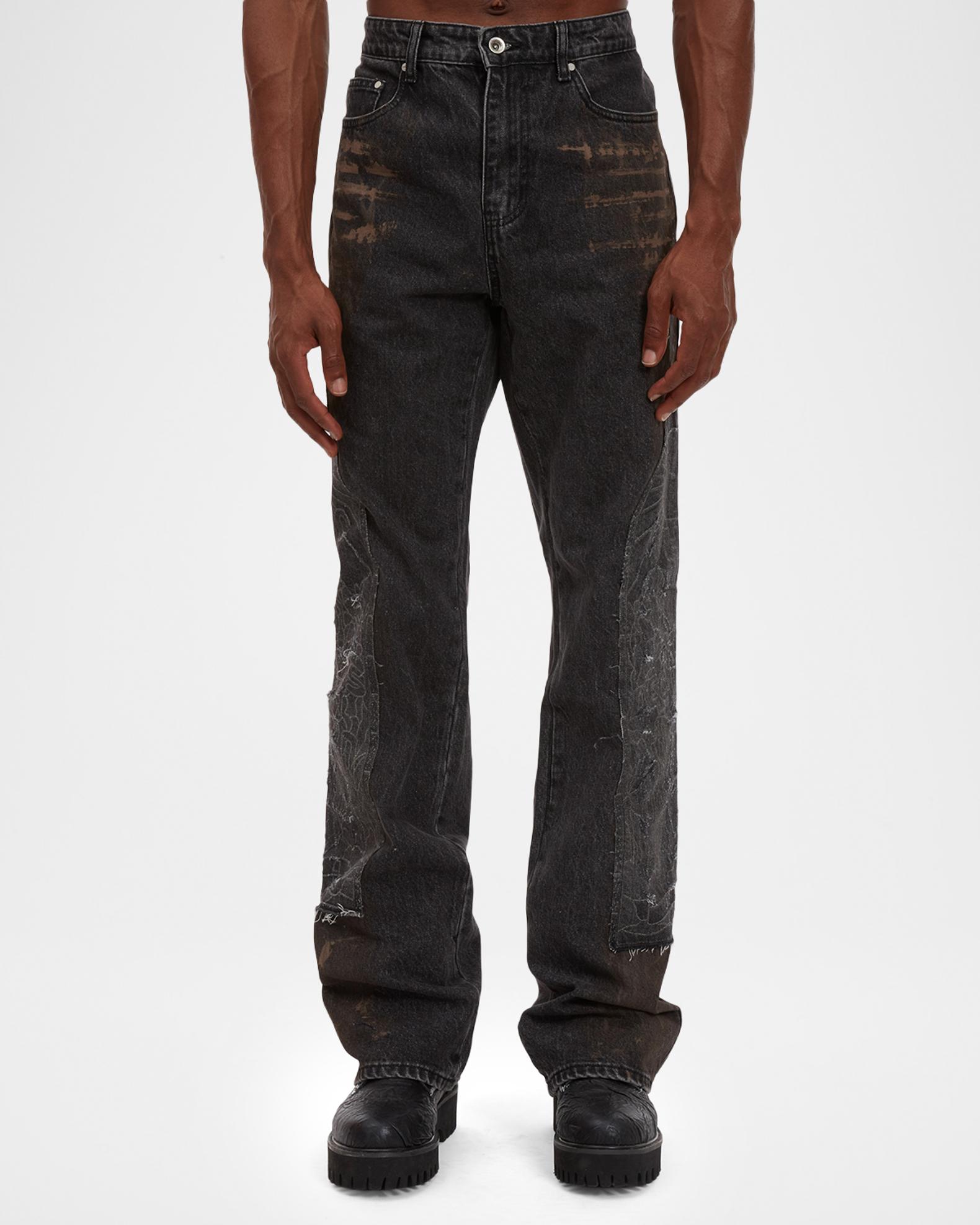 WHO DECIDES WAR Men's Mechanic Denim Slim-Straight Leg Jeans | Neiman ...
