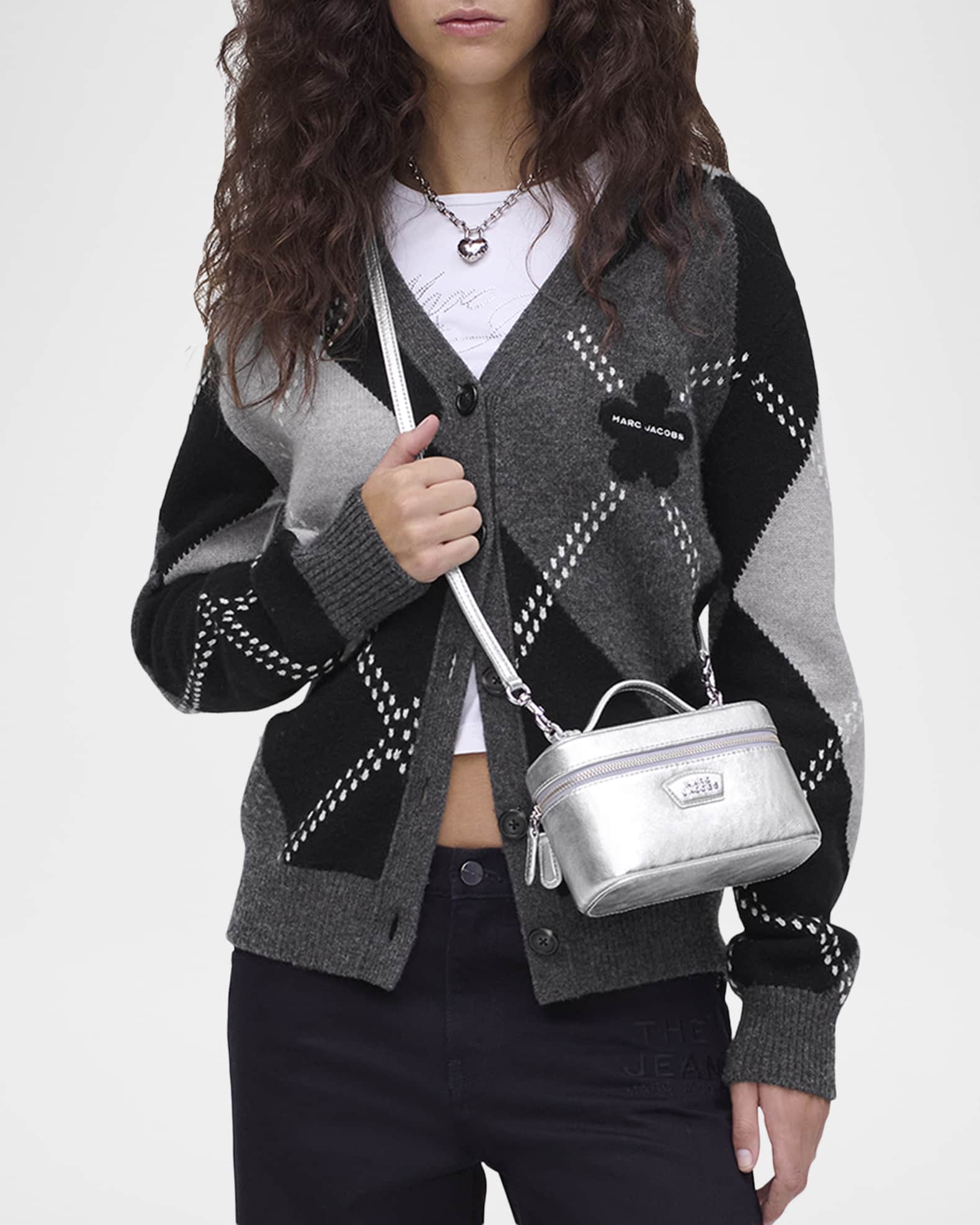 Marc Jacobs The Metallic Everyday Vanity Crossbody Bag | Neiman Marcus