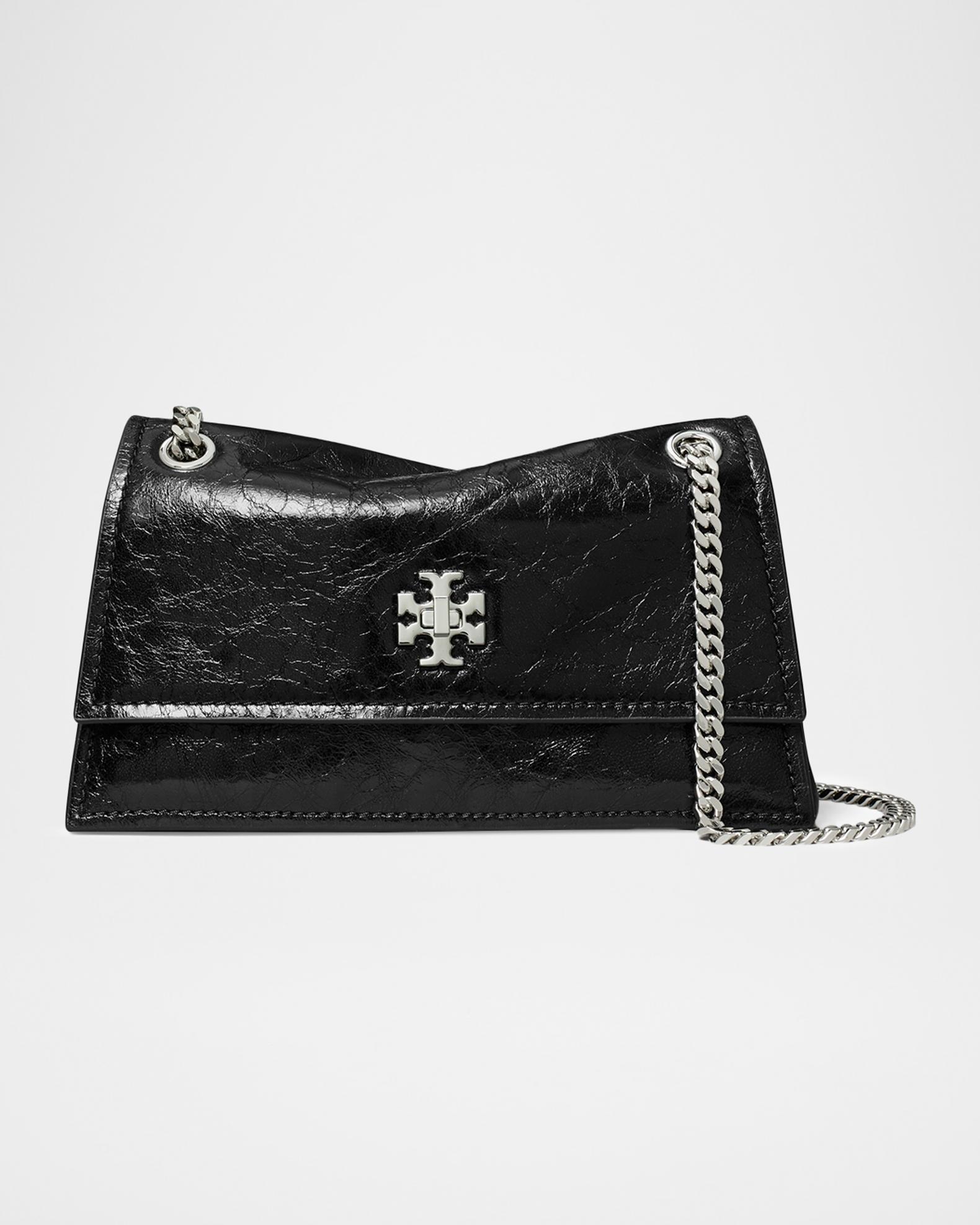 KIRA Tory Burch Kira Turnlock Leather Shoulder Bag | Neiman Marcus