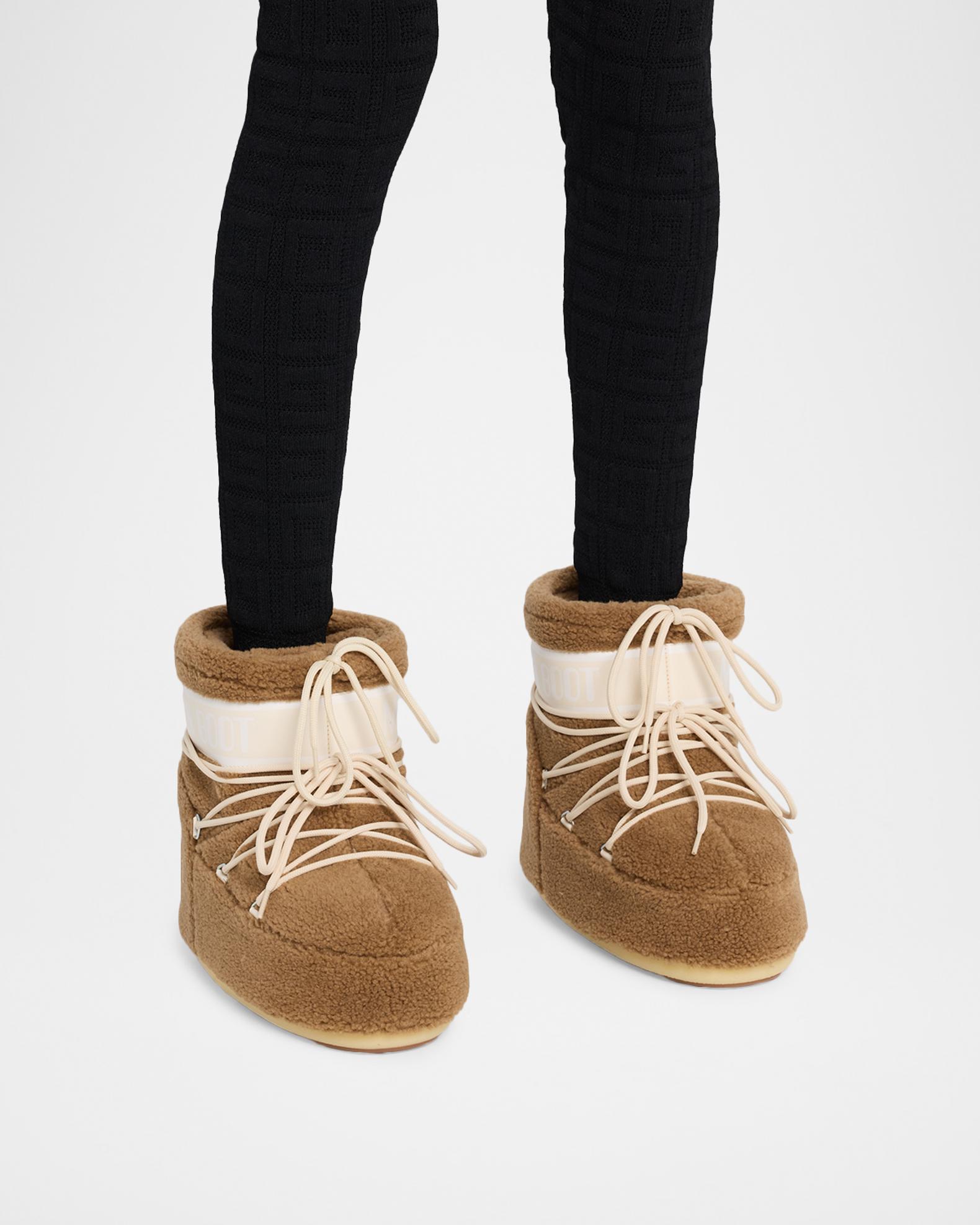 Moon Boot Icon Low Fleece Snow Boots | Neiman Marcus