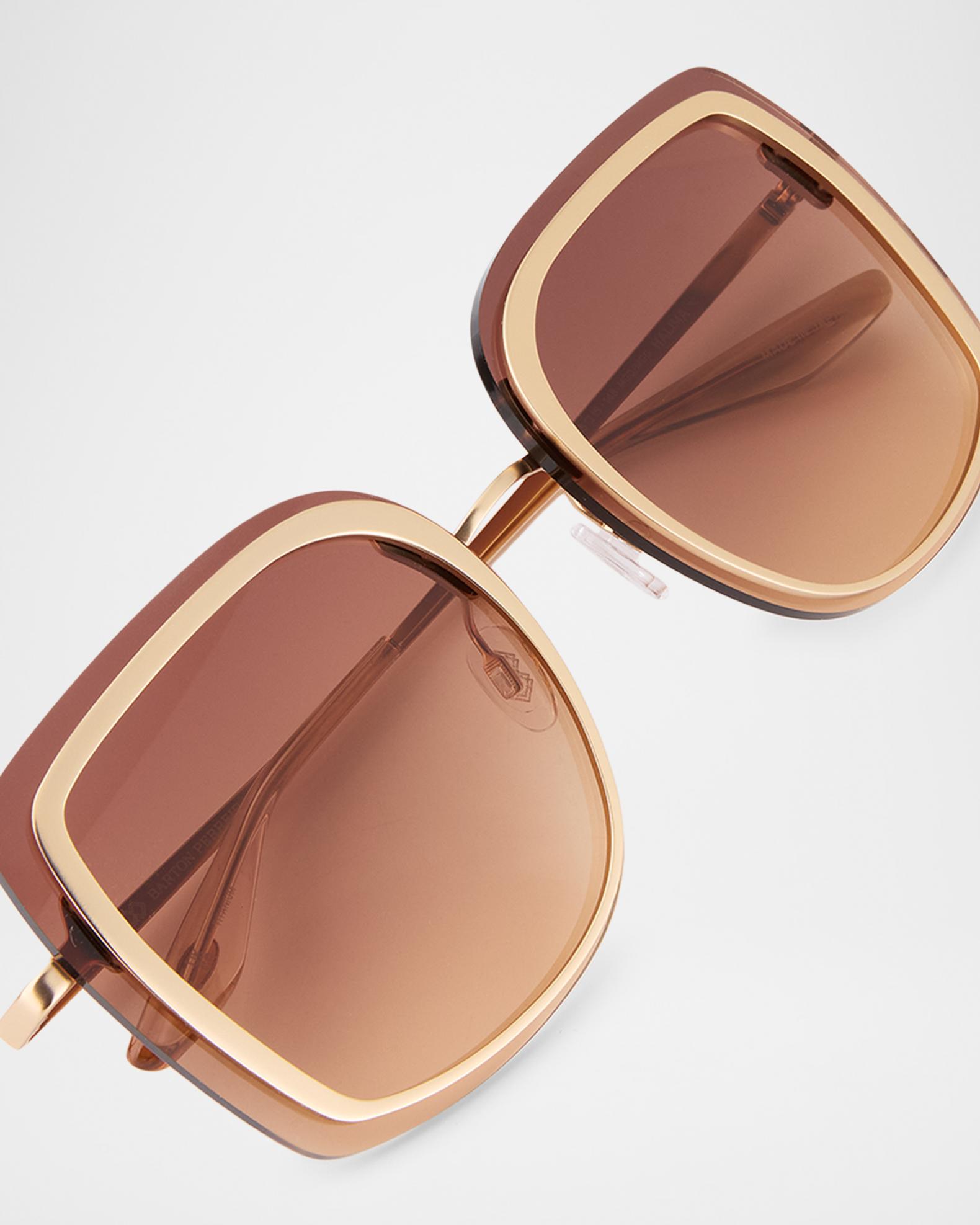 Barton Perreira Halima 65mm Square Titanium Sunglasses | Neiman Marcus