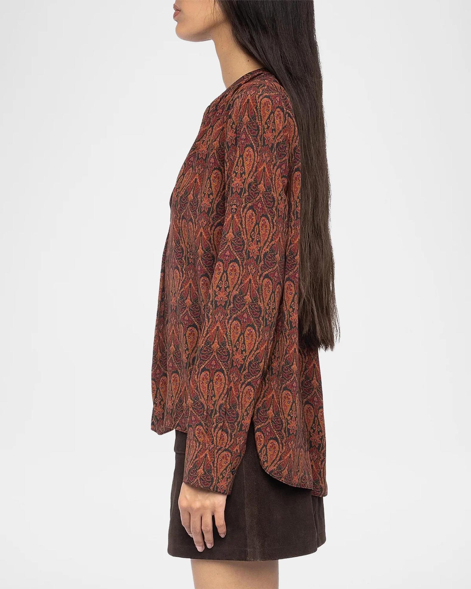 Zadig & Voltaire Tinko Paisley Top | Neiman Marcus