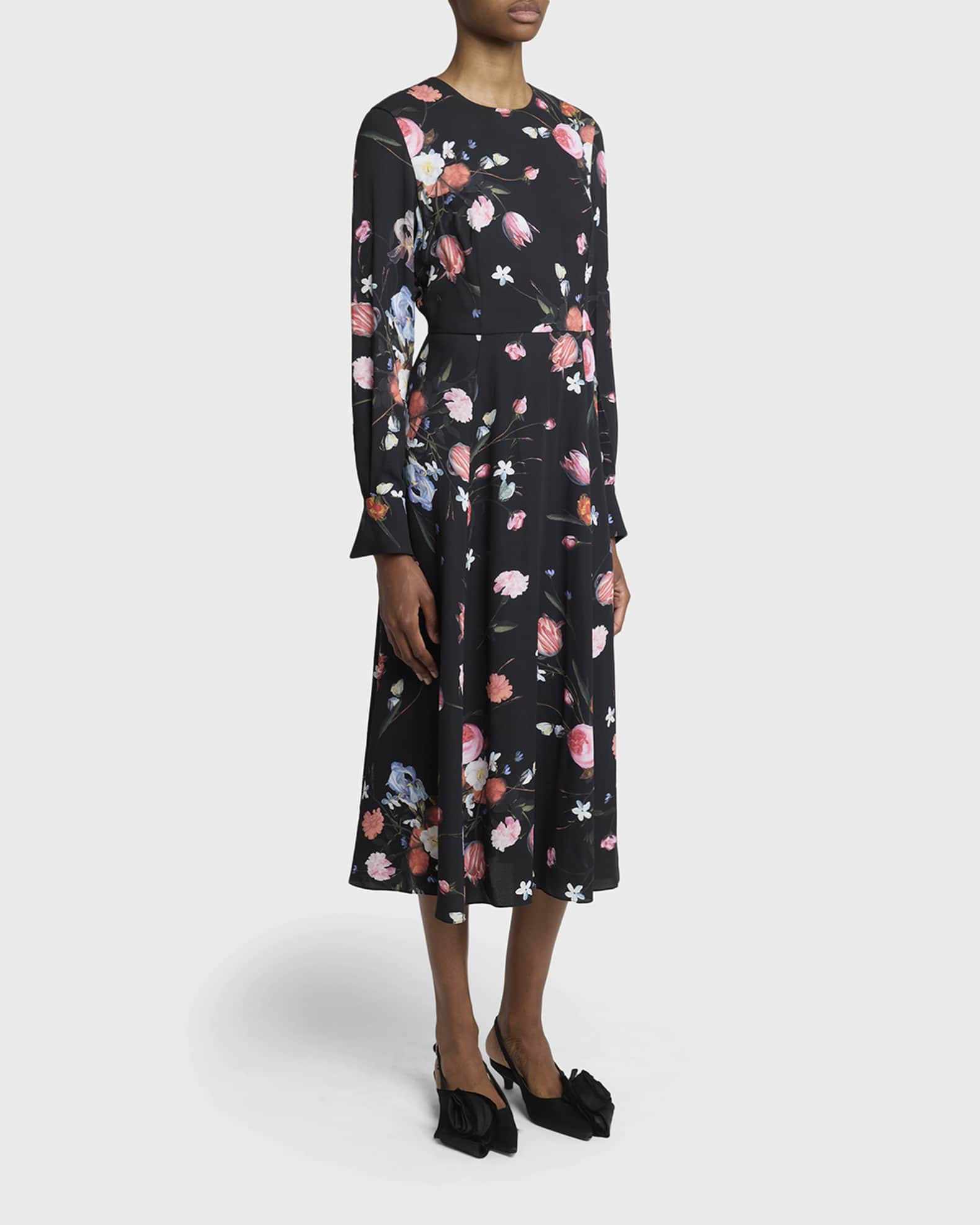 neiman marcus midi dresses Cattiva Blue Lace Floral Sheath Dress Crew Neck Size 6 FIT About 49.8 from shoulder to hem Model measurements This 2022 Tiered Midi Dress