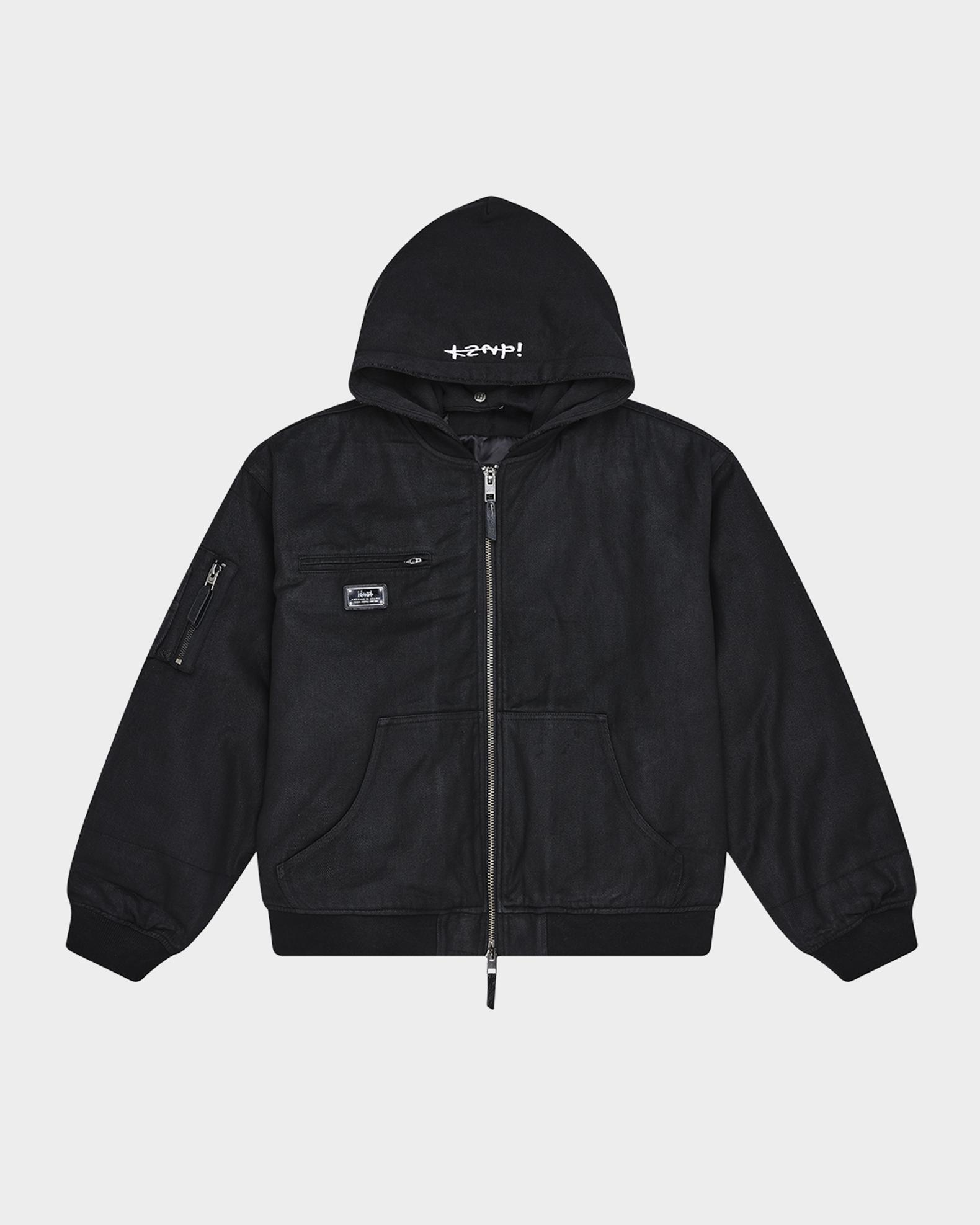 Yzerr着用 Ksubi ジャケット Ksubi Sin City Plated Waxed Jacket | Neiman Marcus