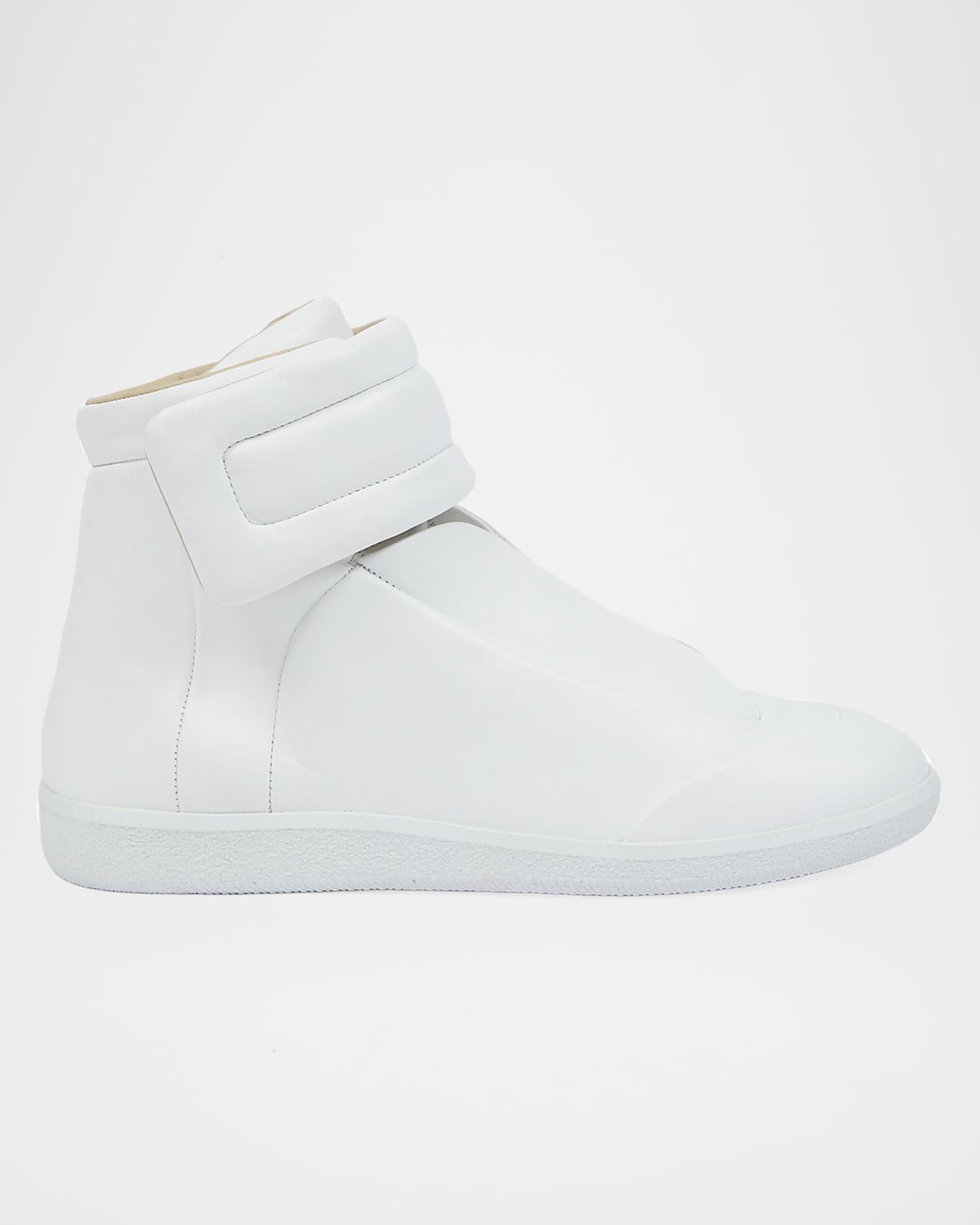 Maison Margiela Men's Future Leather High-Top Sneakers | Neiman Marcus