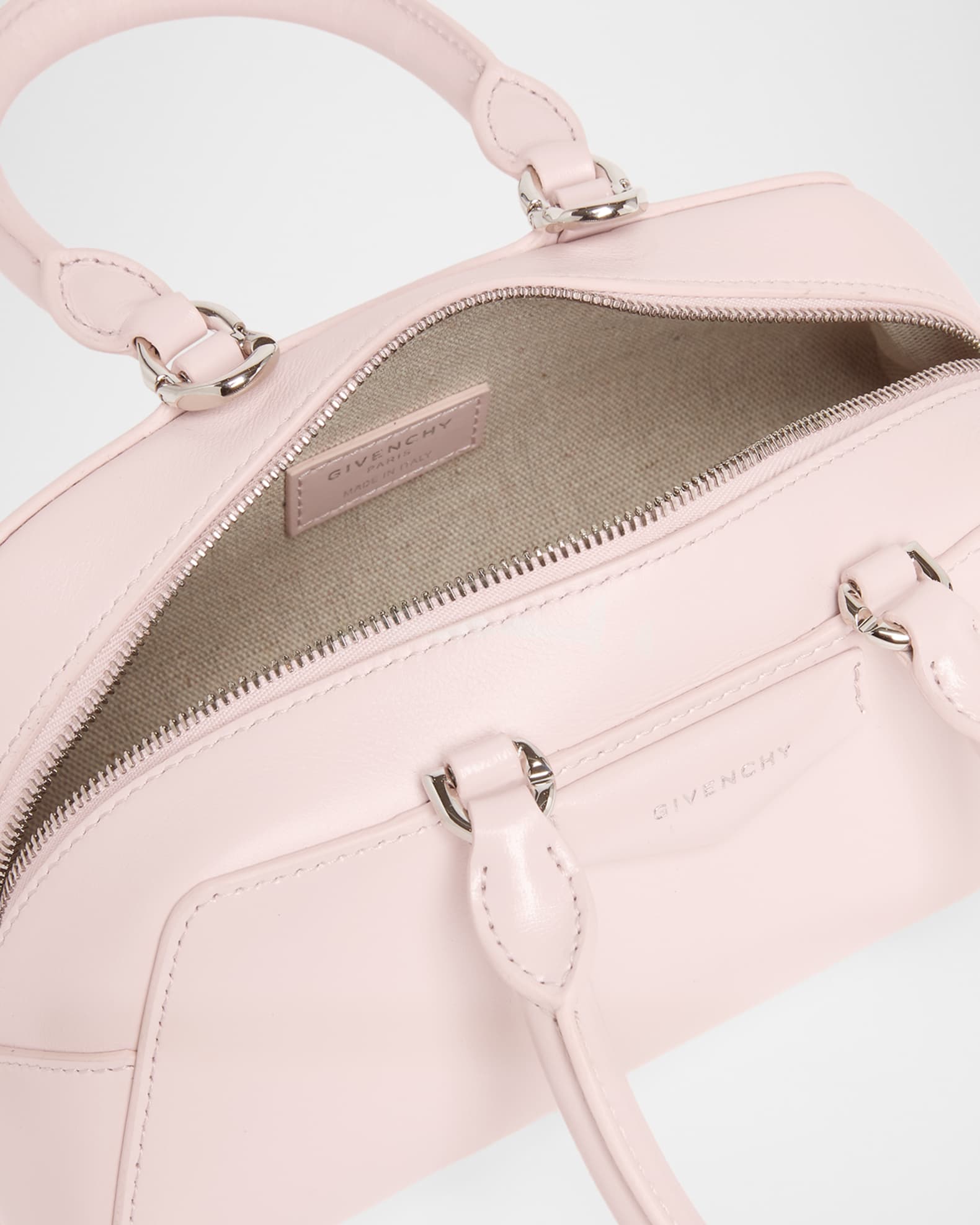 Givenchy Antigona East-West Top-Handle Bag in Box Leather | Neiman