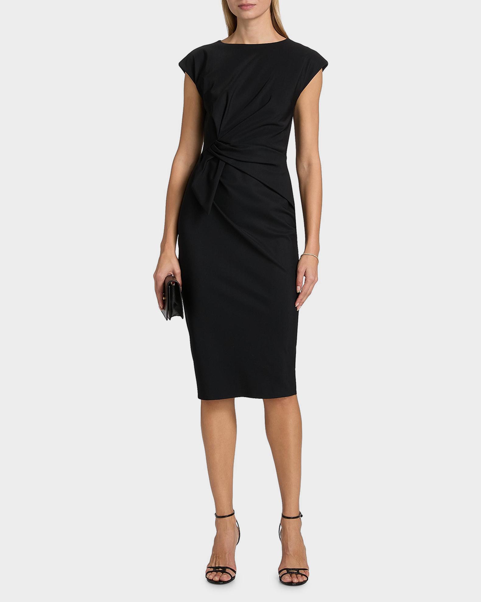 Chiara Boni La Petite Robe Zulek Cap-Sleeve Midi Sheath Dress