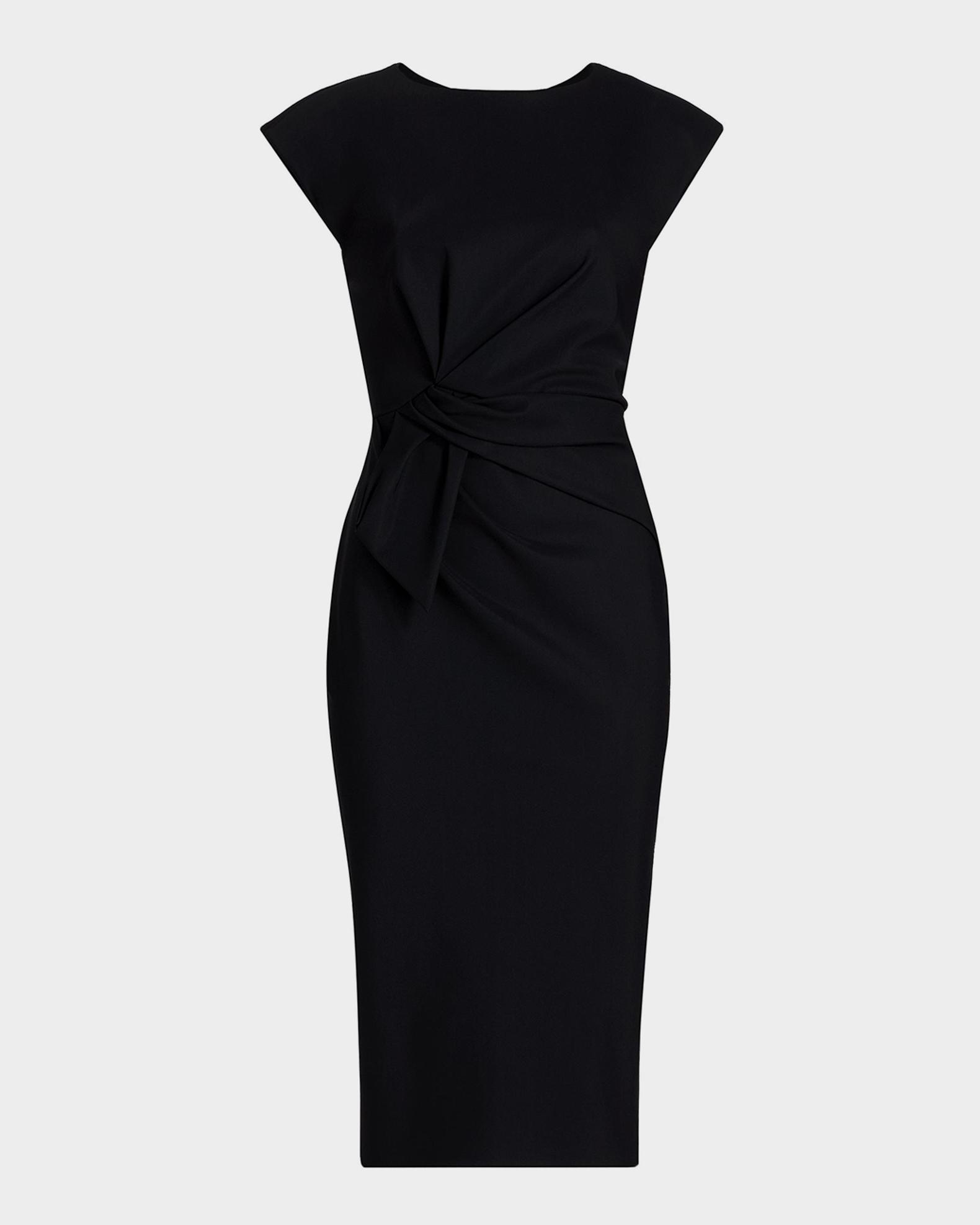 Chiara Boni La Petite Robe Zulek Cap-Sleeve Midi Sheath Dress