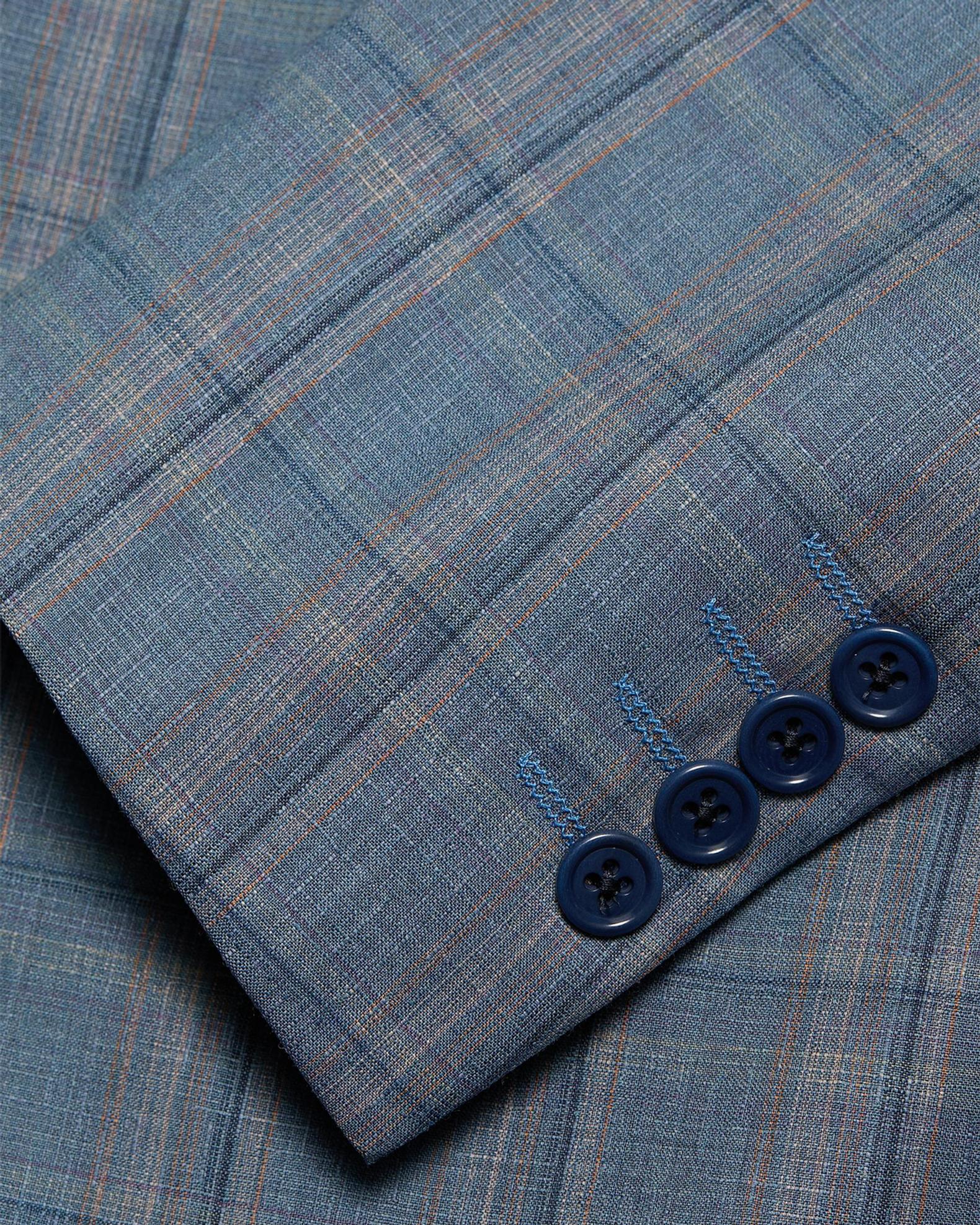 Emporio Armani Virgin Wool Windowpane Jacket | Neiman Marcus