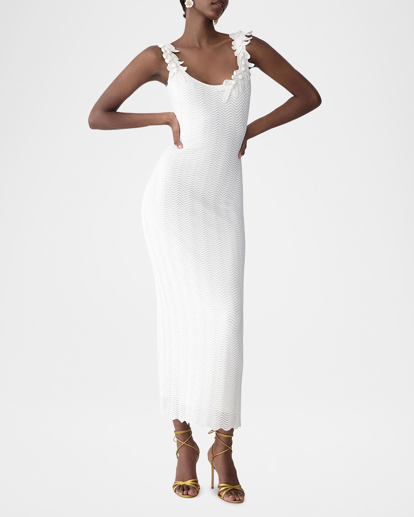Carolina Herrera Women's Sleeveless Dress - White