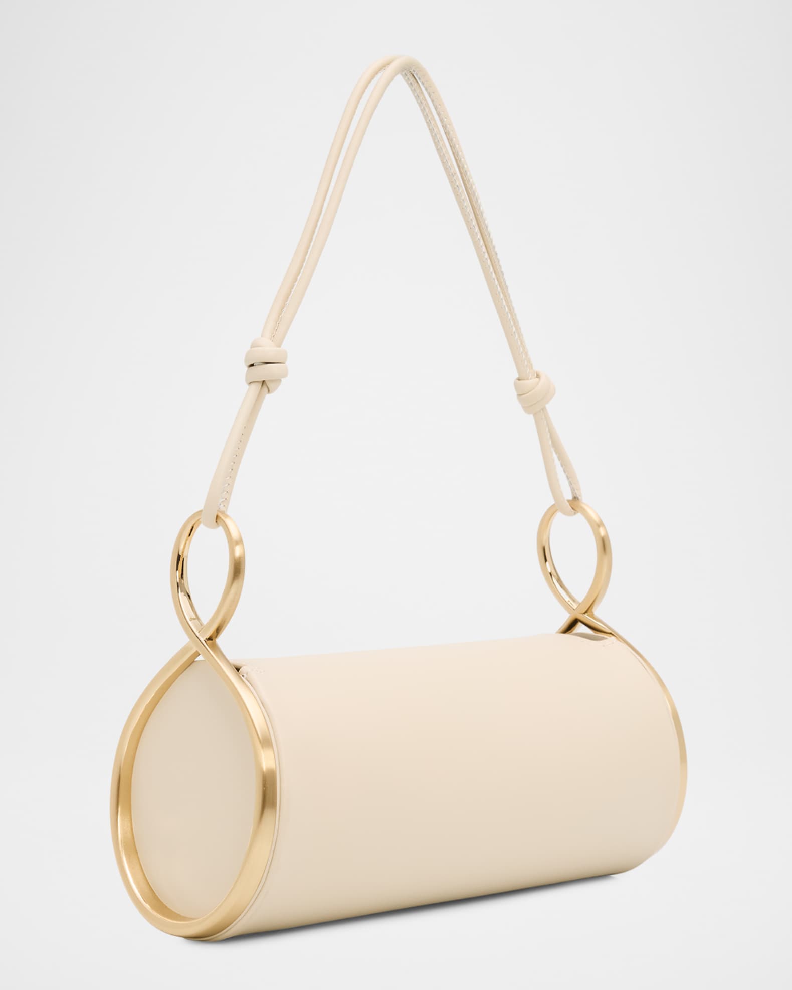 Dahlia Cylindrical Leather Shoulder Bag | Neiman Marcus