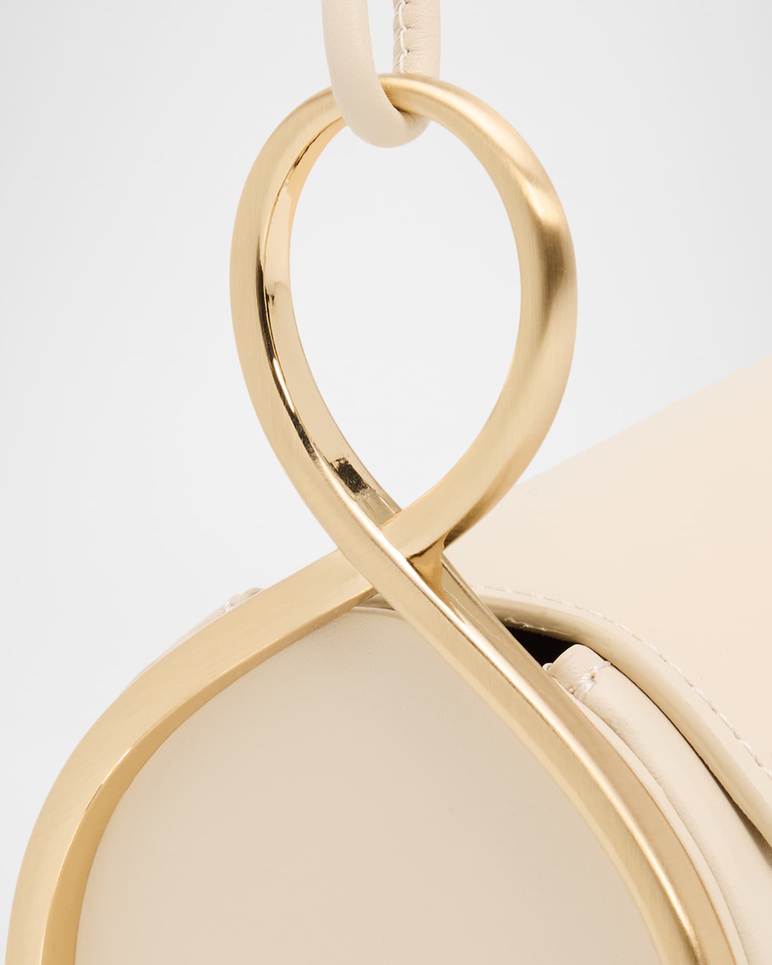Dahlia Cylindrical Leather Shoulder Bag | Neiman Marcus