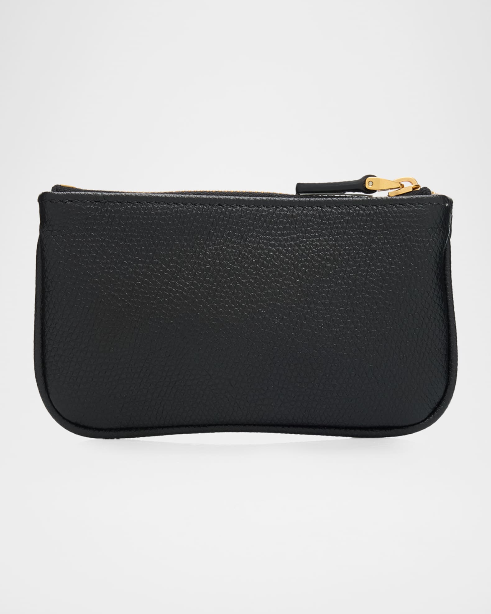 Valentino Garavani VLogo Leather Key Ring Pouch Bag | Neiman Marcus