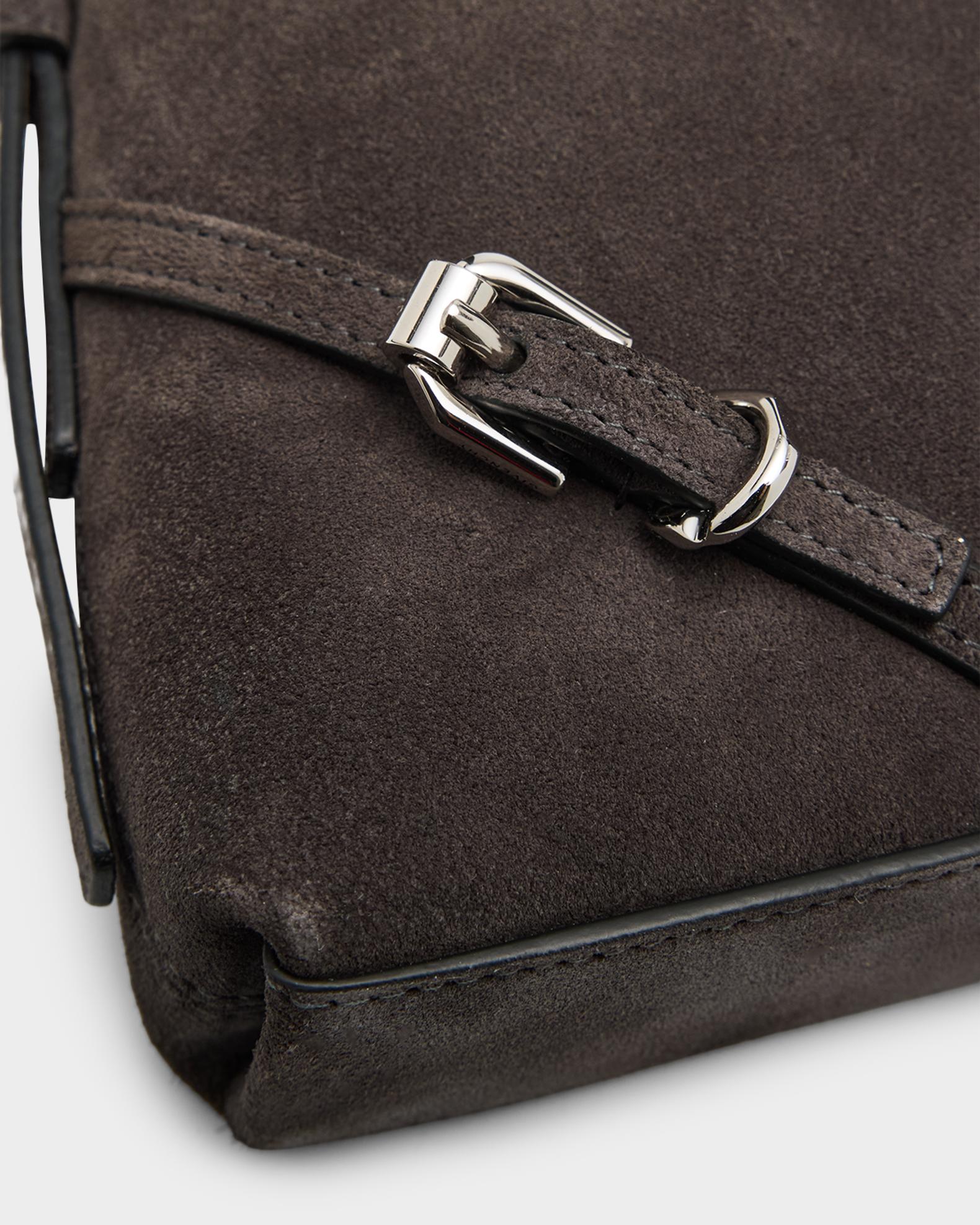 Givenchy Voyou Nano Crossbody Bag in Suede | Neiman Marcus