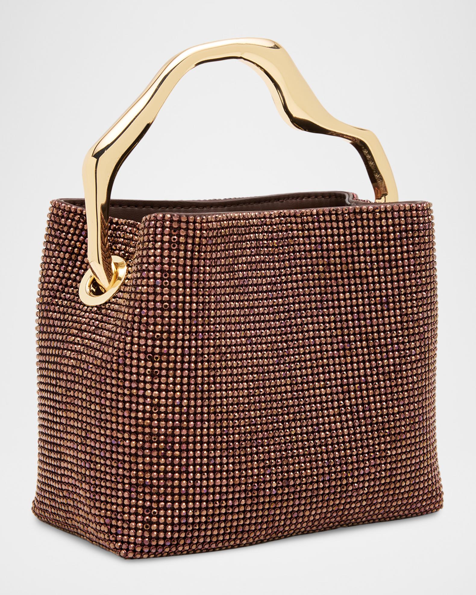 W*E様 3-3420 アクセサリーまとめ（総重量約7.8kg） Cult Gaia Solene Mini Rhinestone Sculptural Top-Handle Bag