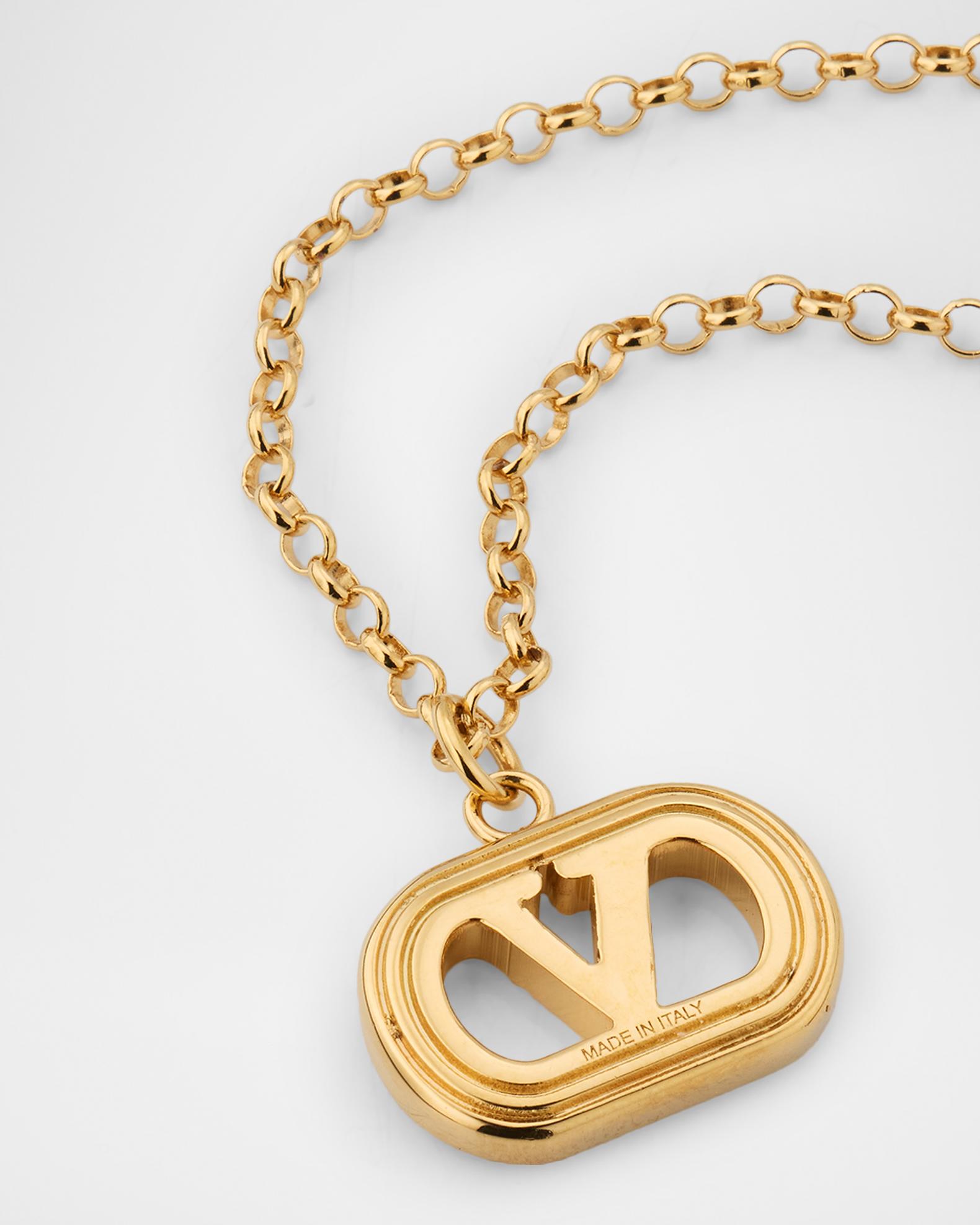 Valentino Garavani Ovalette Metal Necklace | Neiman Marcus