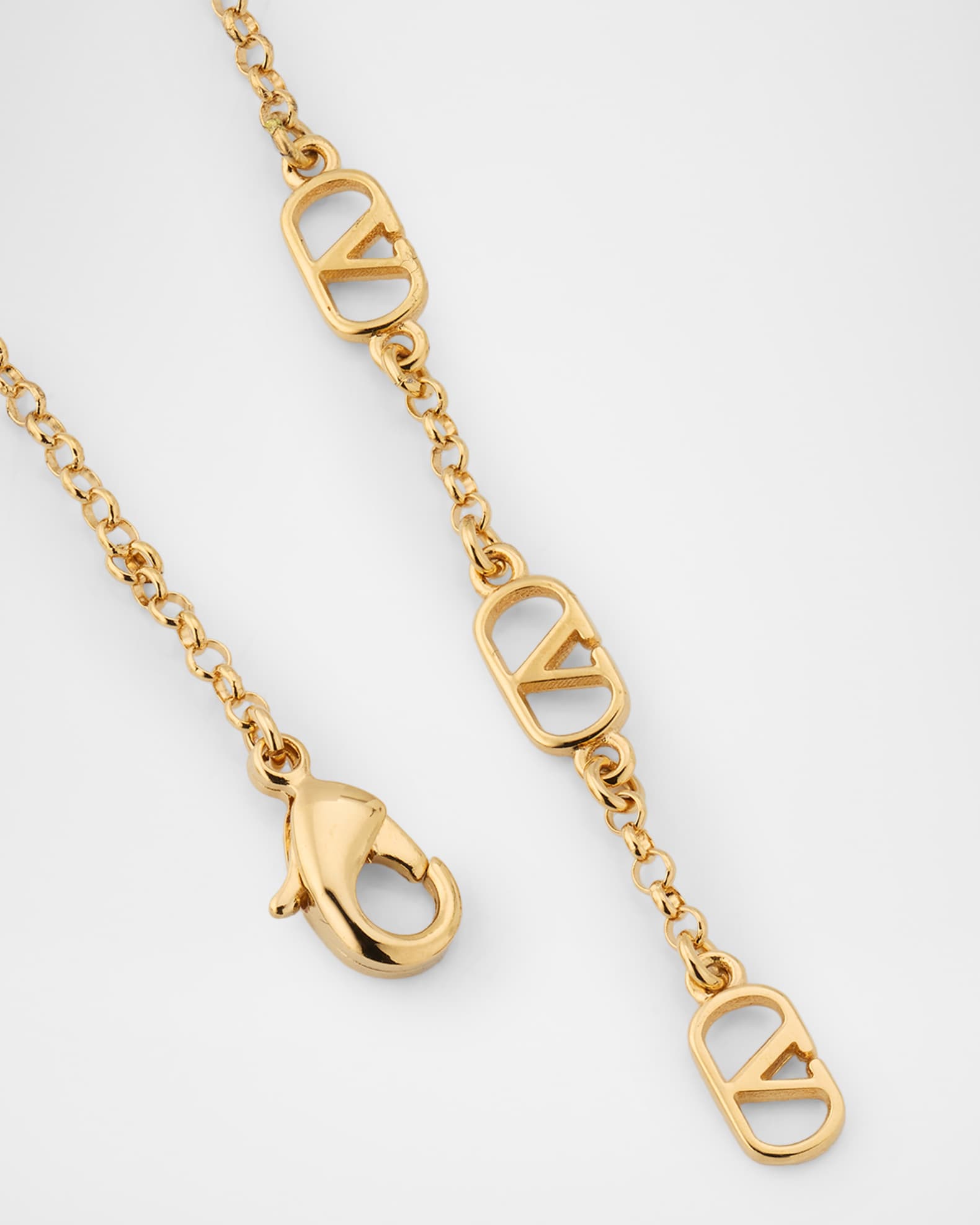 Valentino Garavani Ovalette Metal Necklace | Neiman Marcus