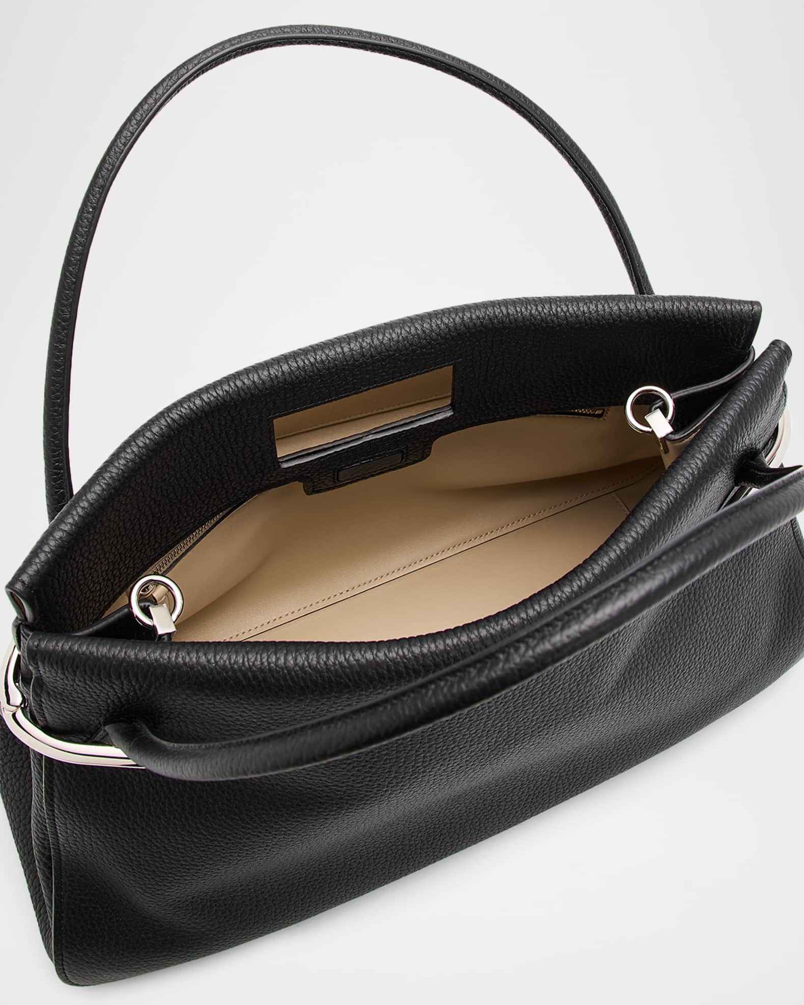 Givenchy Pinch Large Shoulder Bag in Grain Leather | Neiman Marcus