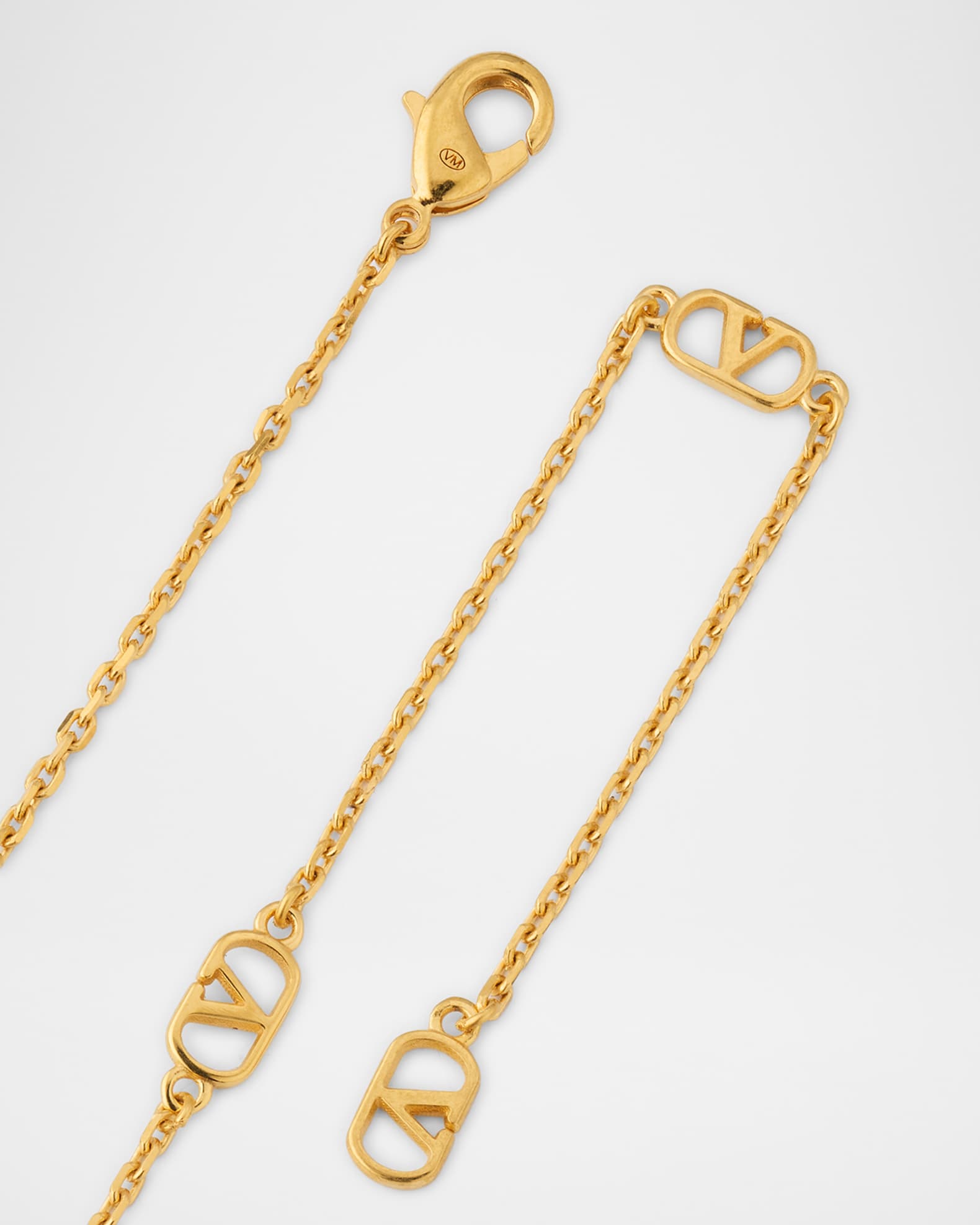 Valentino Garavani Cherryfic Metal and Enamel Necklace | Neiman Marcus