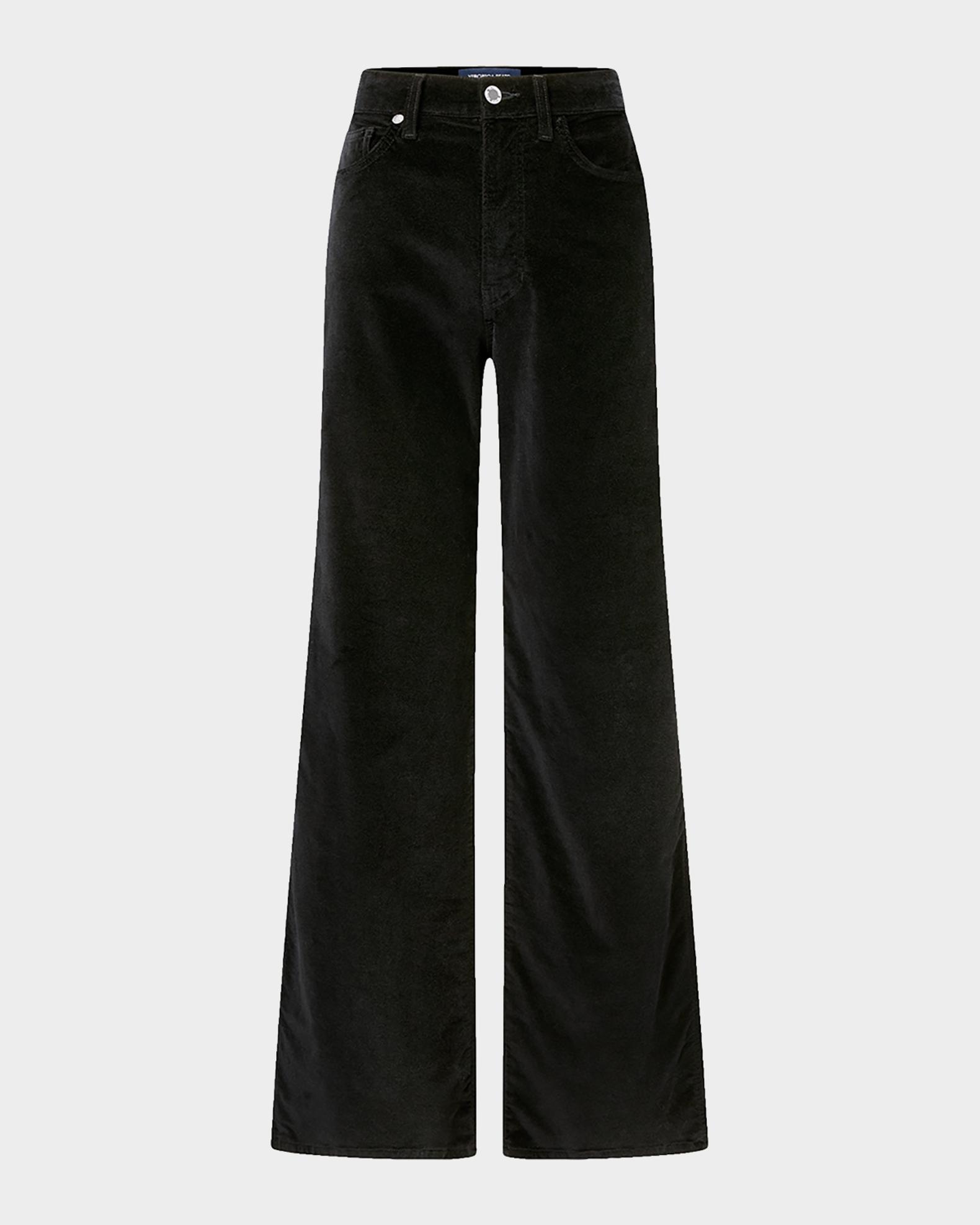 Veronica Beard Taylor High-Rise Wide-Leg Pants | Neiman Marcus
