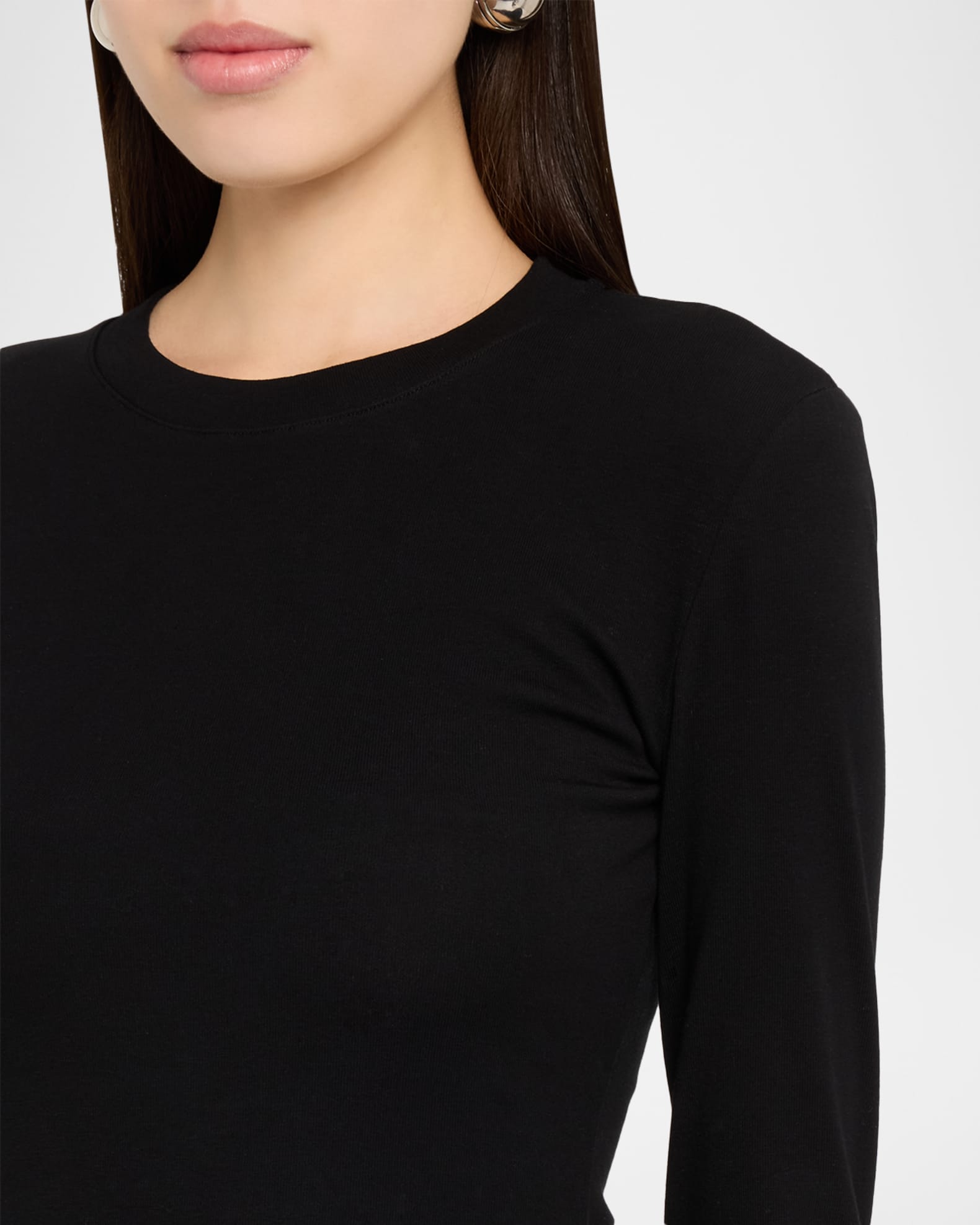 AEXAE Long-Sleeve Knit Midi Dress | Neiman Marcus
