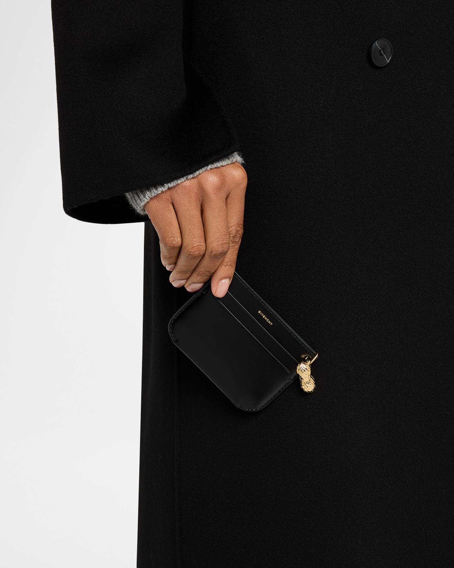 GIVENCHY パフューム＋ホルダーケースチャーム型 ブラック 箱付き Givenchy Lucky Charms Card Case in Box Leather | Neiman Marcus