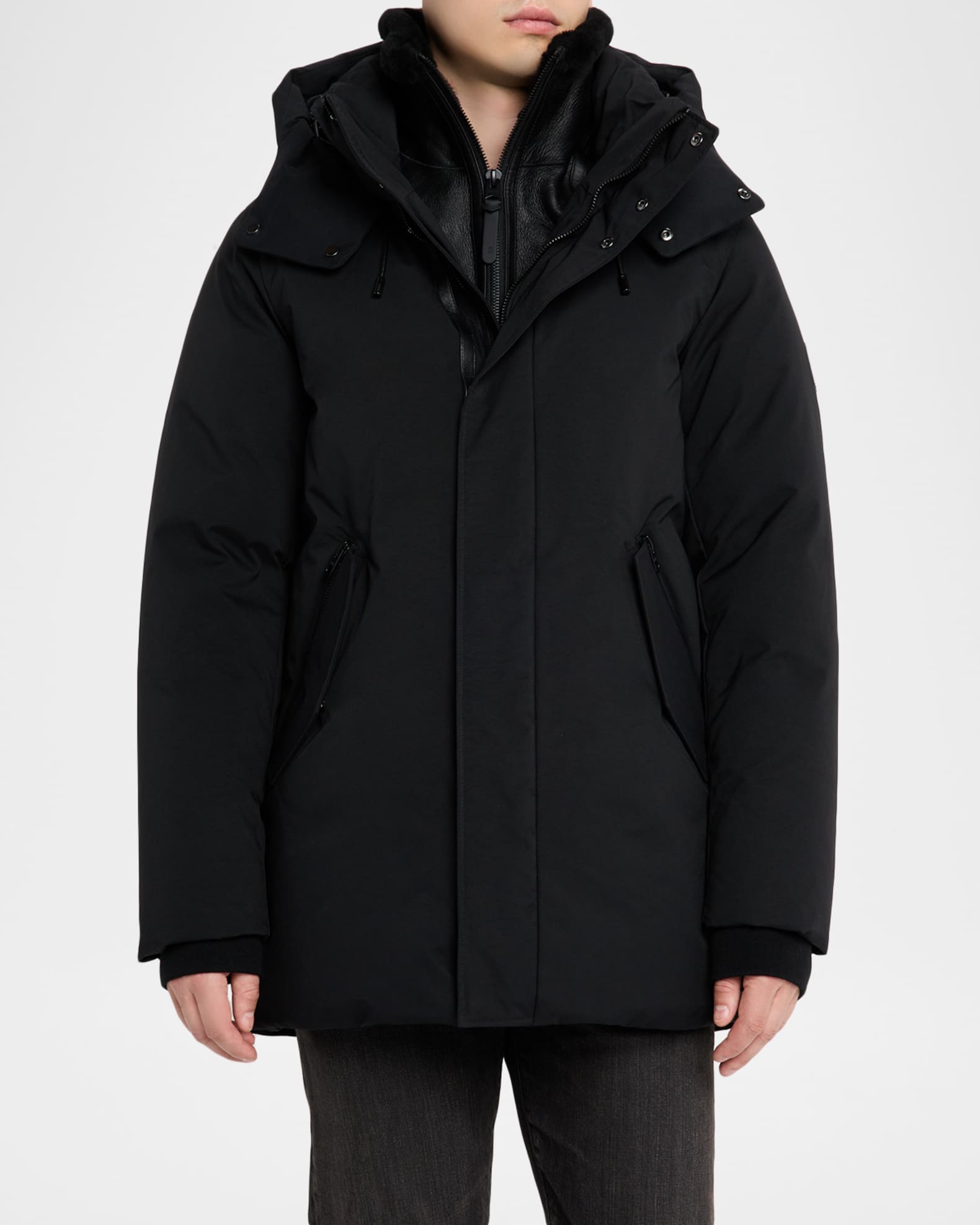Men's Sullivan 2-In-1 Down Coat With Removable Bib