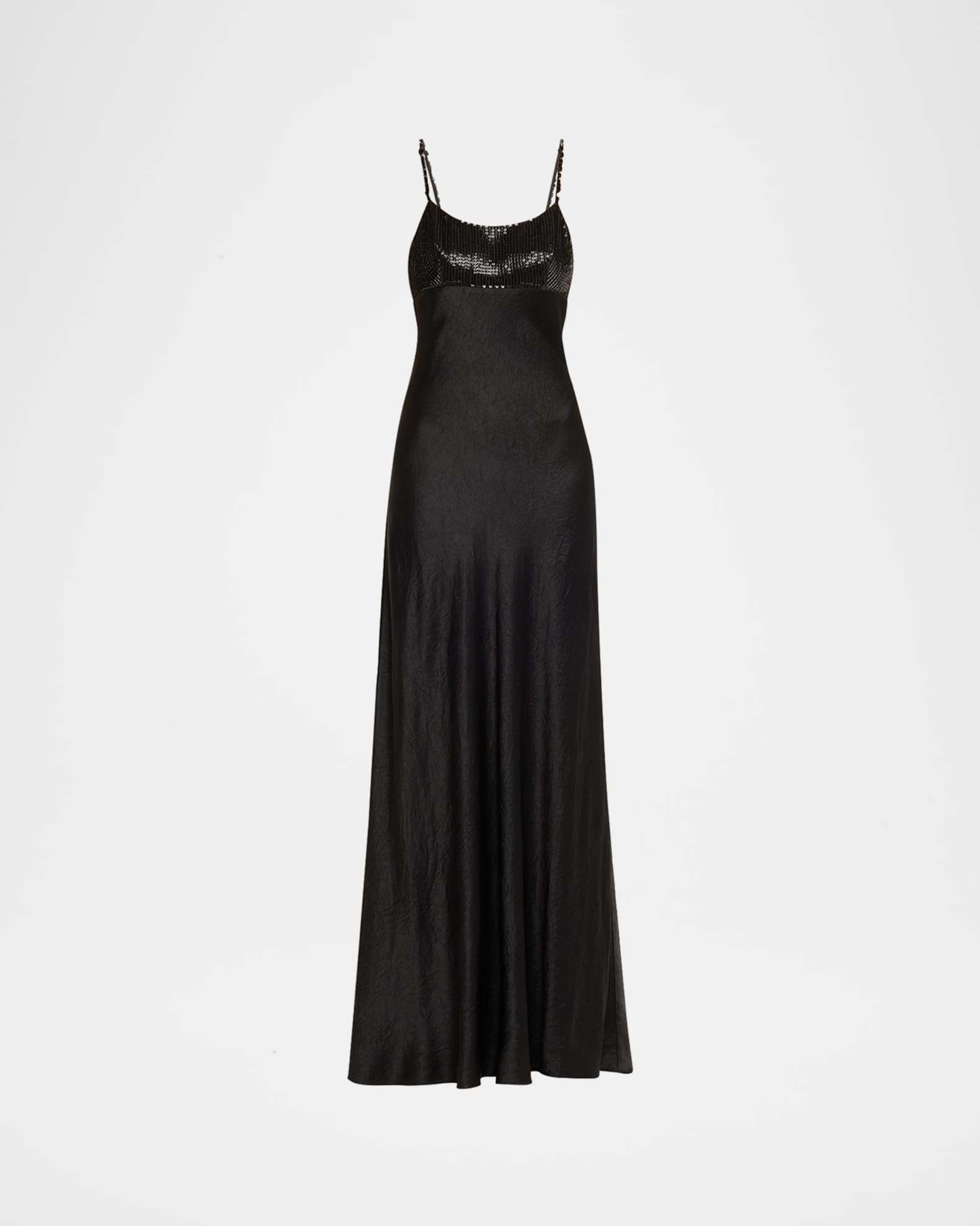 Jason Wu Women's Washed Twill & Sequin Gown - Black - Gowns