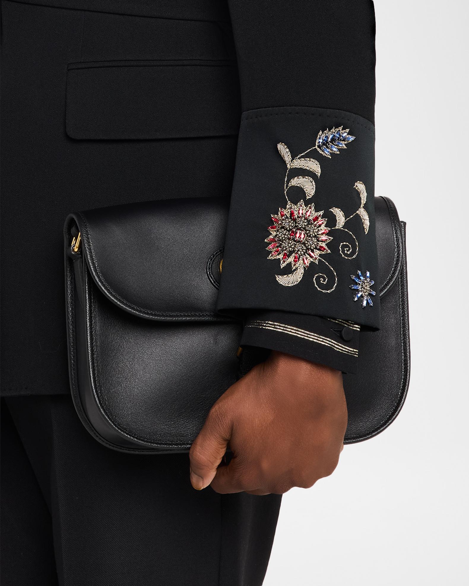 Valentino Garavani Men's Antibes Calfskin Shoulder Bag | Neiman Marcus