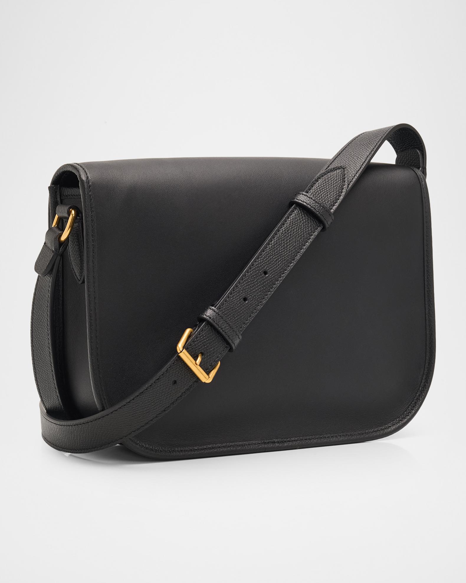 Valentino Garavani Men's Antibes Calfskin Shoulder Bag | Neiman Marcus