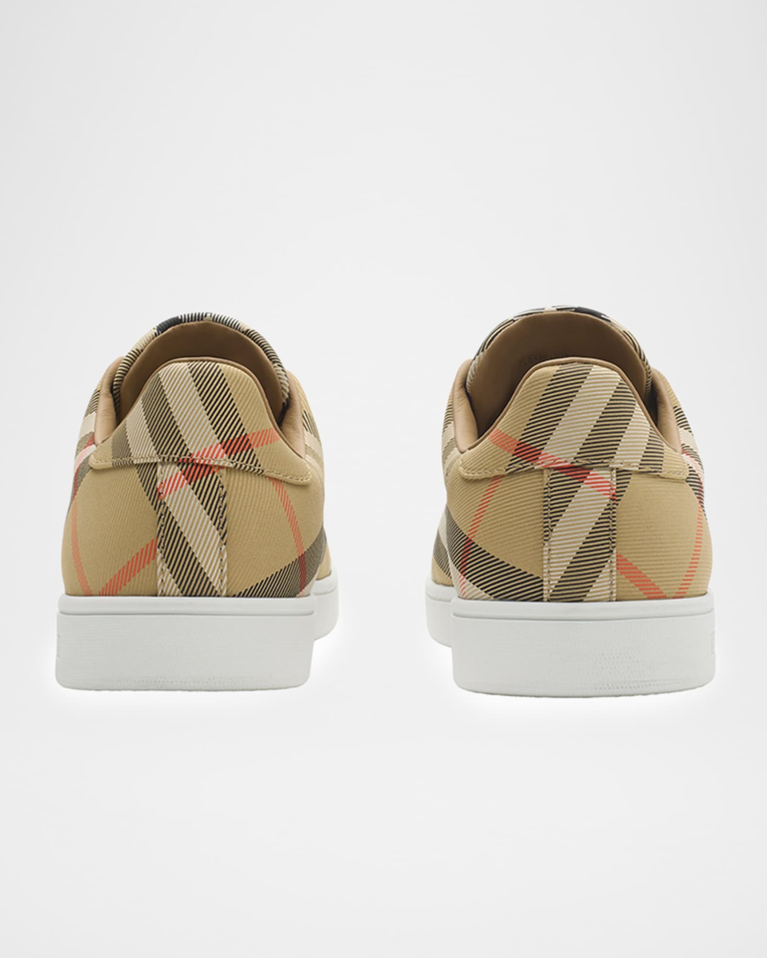 Burberry Set Check Low-Top Sneakers | Neiman Marcus