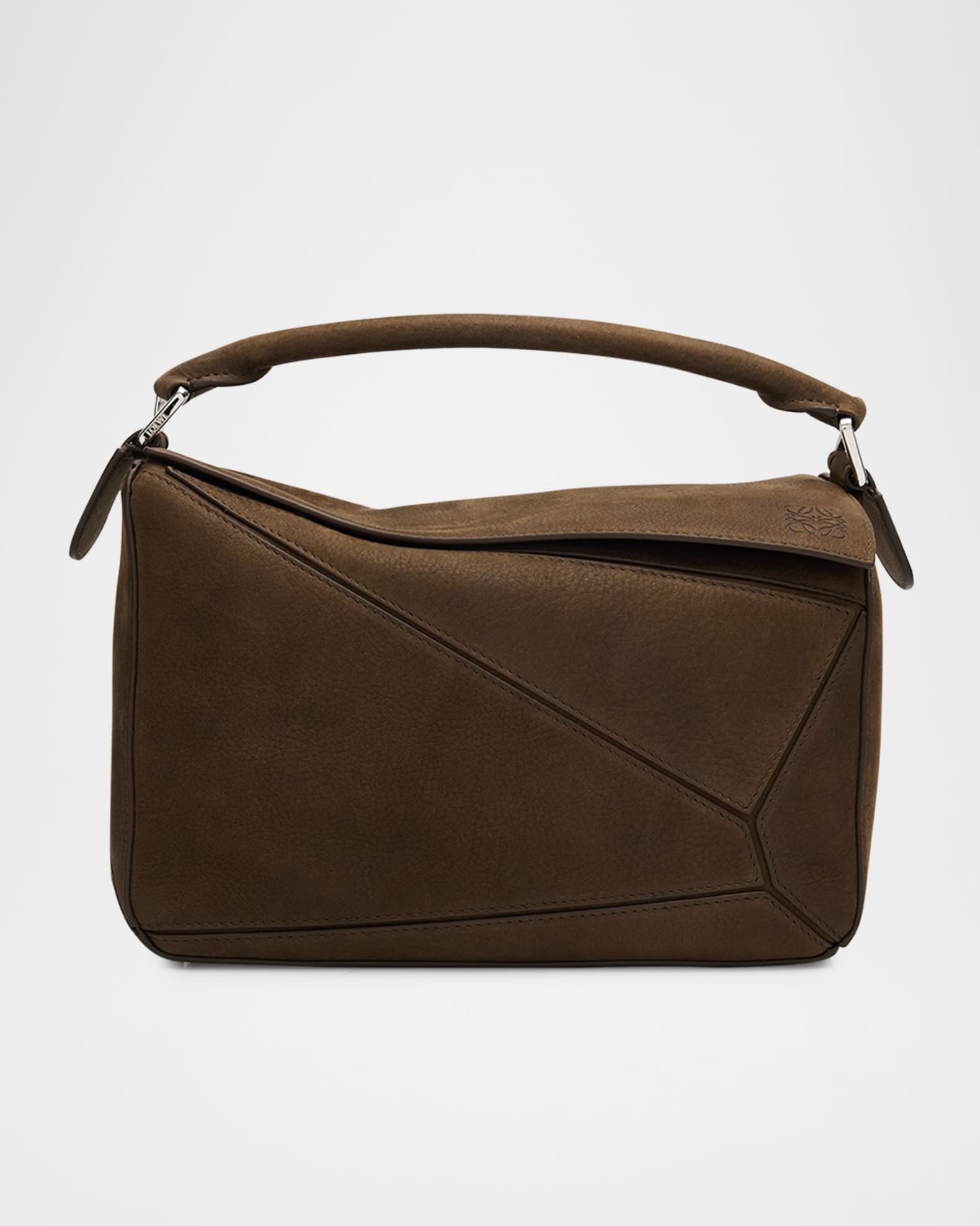 Loewe Puzzle Small Top-Handle Bag in Smooth Leather | Neiman Marcus